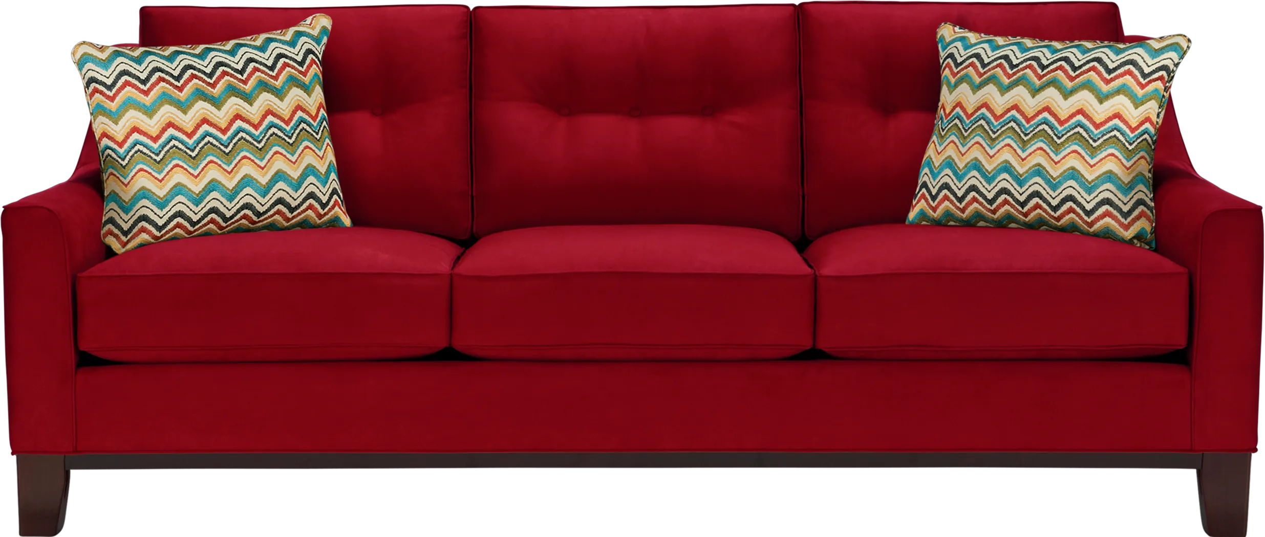 Cindy Crawford Home Montclair Cardinal Sofa - Thumbnail - Image 1