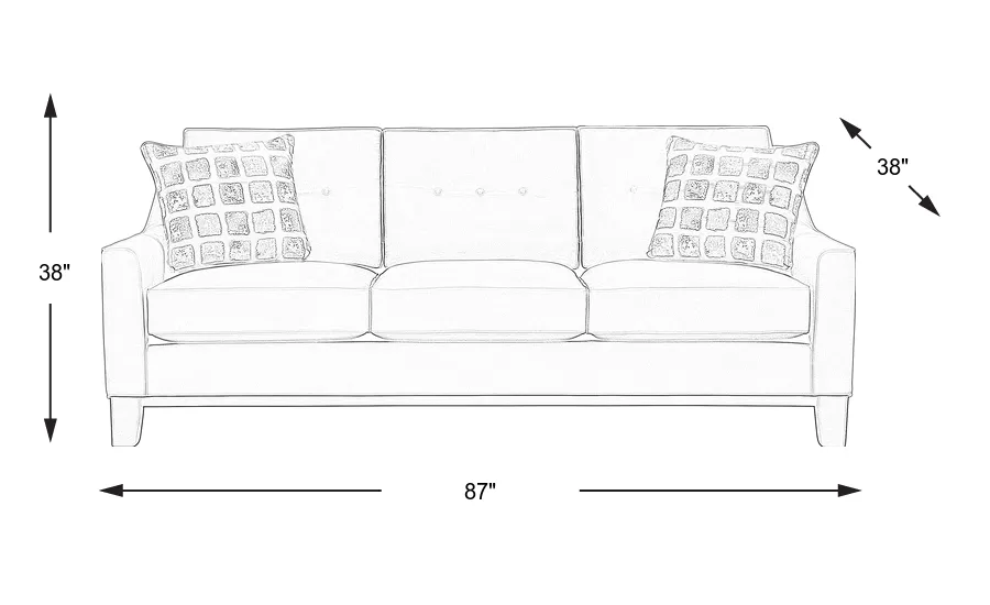 Dimension Image. Please refer to the Dimension Tab on this page for dimension details.