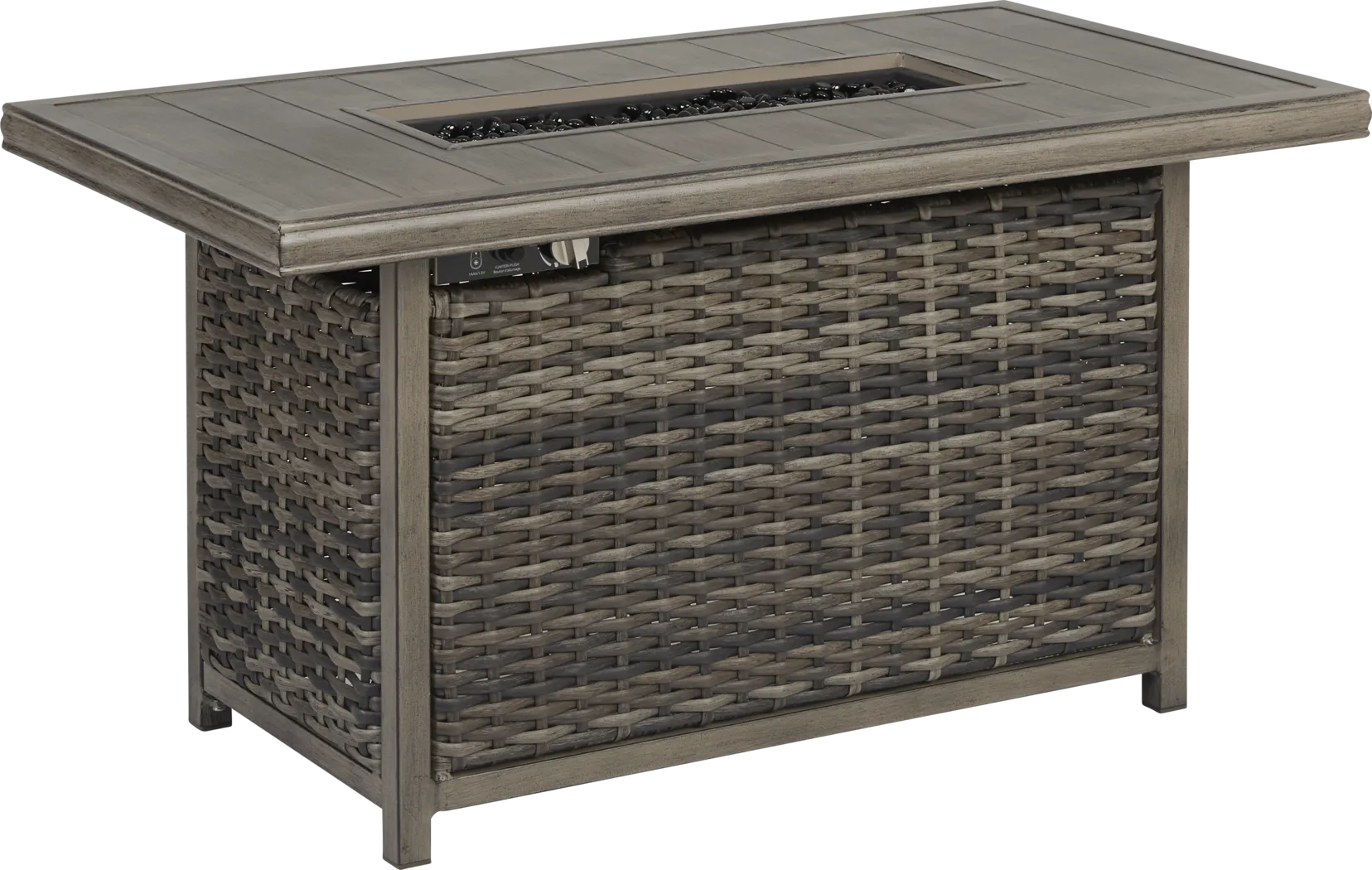 Cindy Crawford Home Montecello Gray Fire Pit - Thumbnail - Image 2