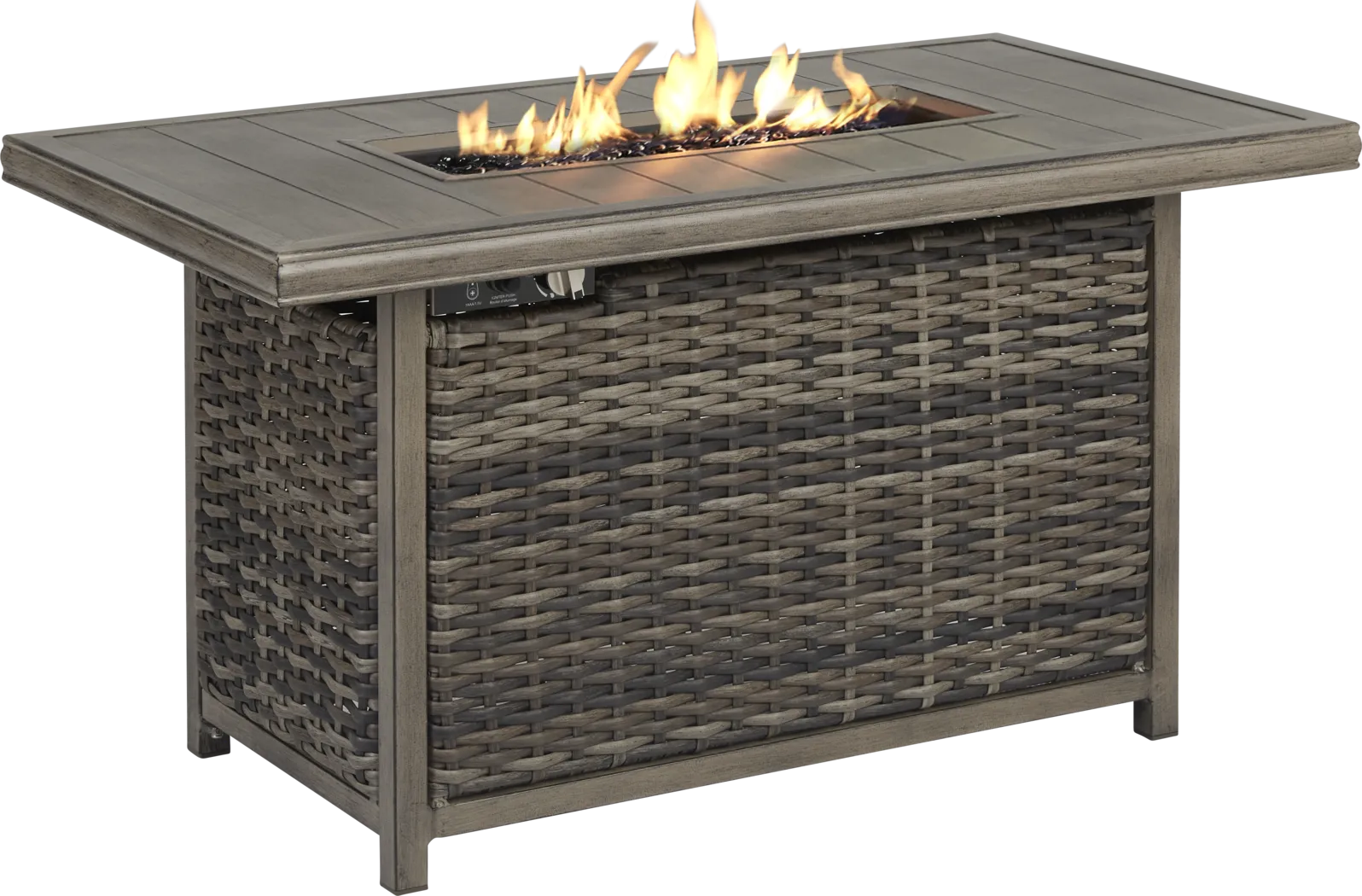 Cindy Crawford Home Montecello Gray Fire Pit - Thumbnail - Image 3