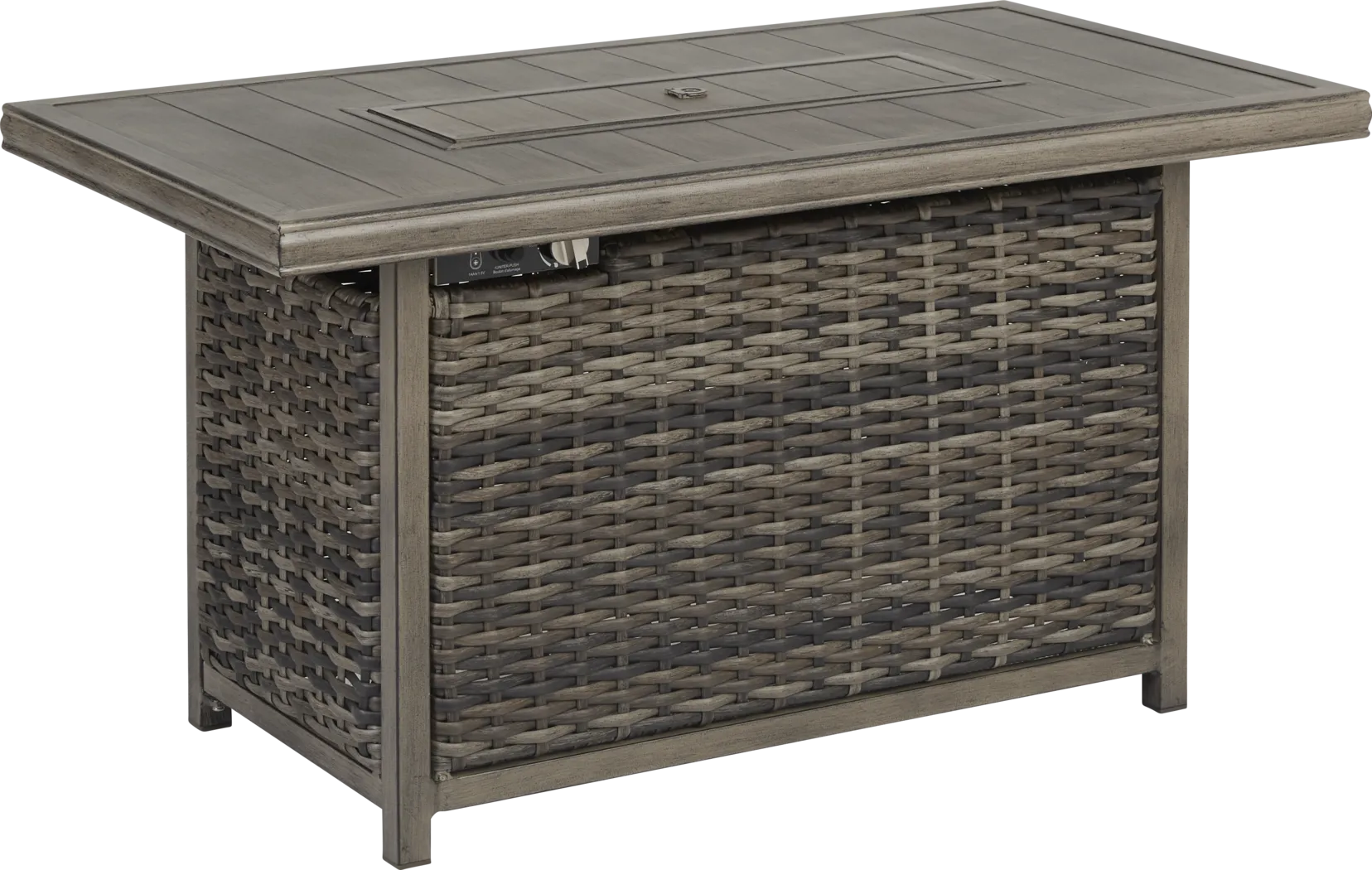 Cindy Crawford Home Montecello Gray Fire Pit - Thumbnail - Image 1