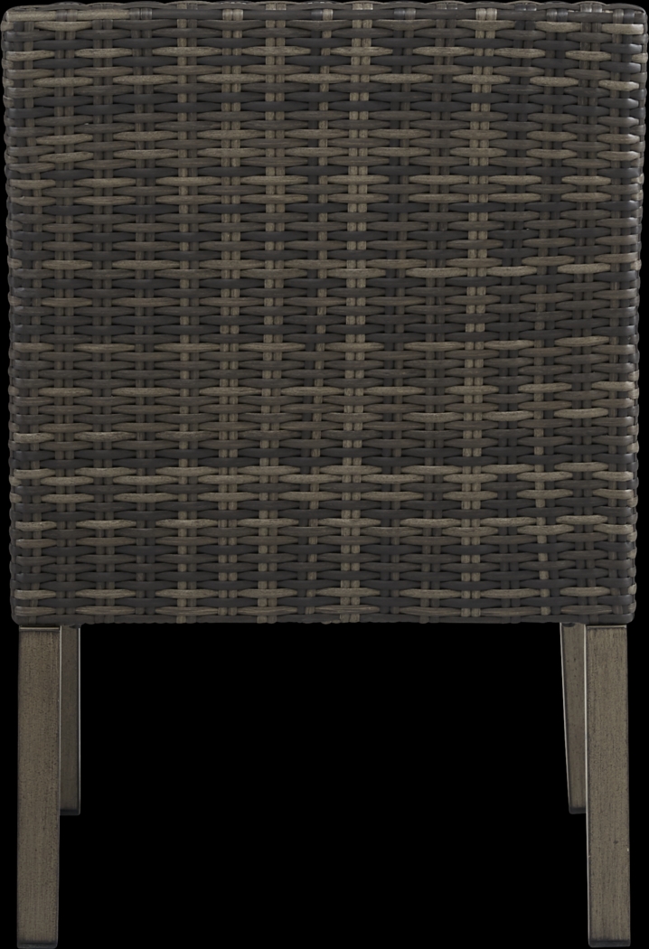 Montecello Gray 9 Pc 105 in. Rectangle Outdoor Dining Set with Mist Cushions - Thumbnail - Image 7