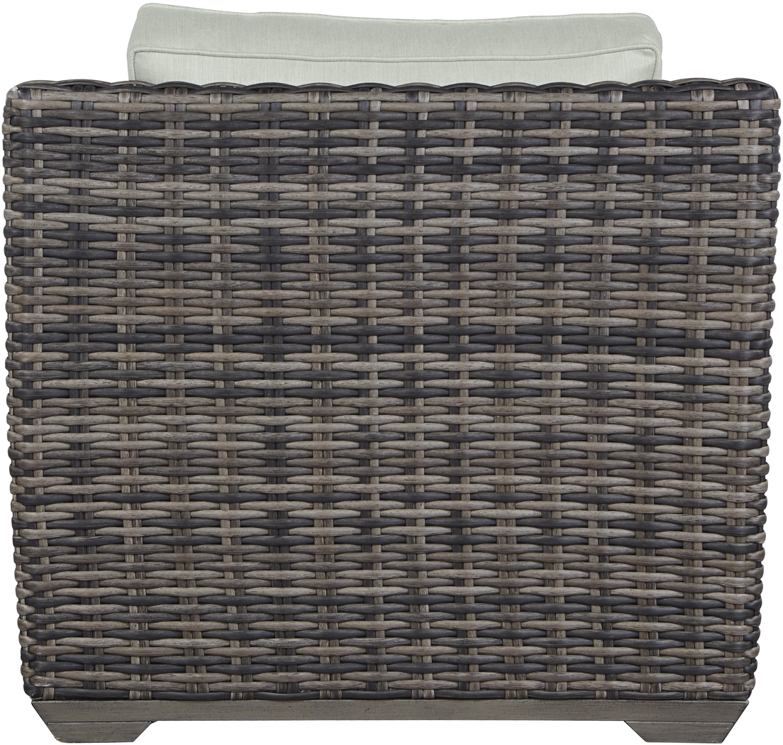 Cindy Crawford Home Montecello Gray 4 Pc Outdoor Seating Set with Rollo Mist Cushions - Thumbnail - Image 5