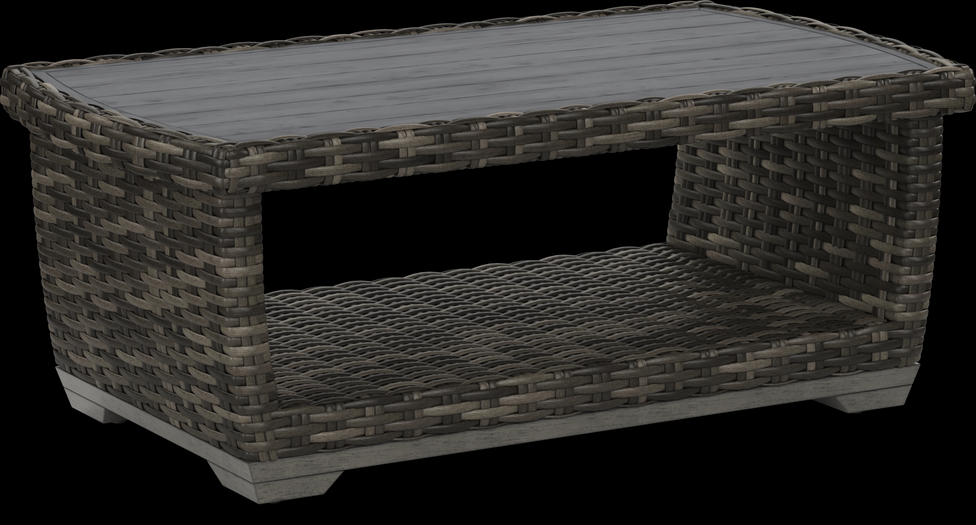 Cindy Crawford Home Montecello Gray 4 Pc Outdoor Seating Set with Rollo Mist Cushions - Thumbnail - Image 6