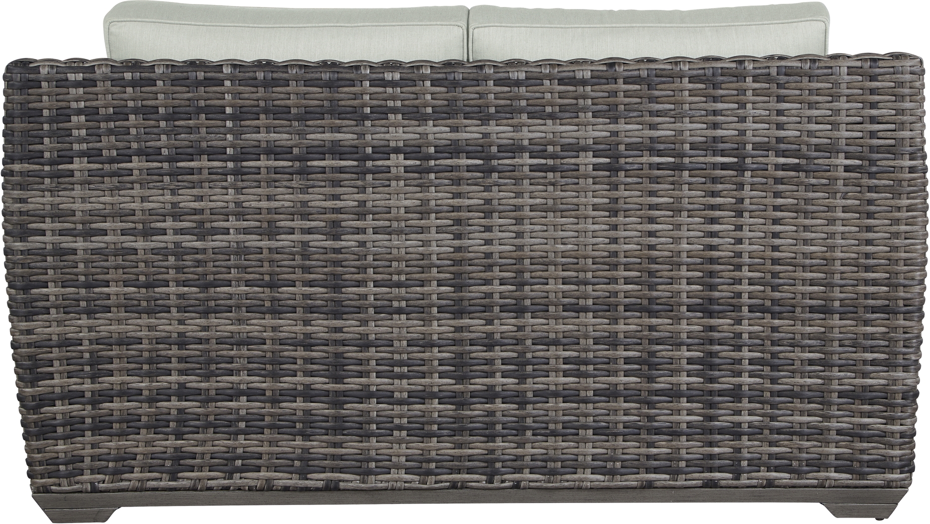 Cindy Crawford Home Montecello Gray 4 Pc Outdoor Seating Set with Rollo Mist Cushions - Thumbnail - Image 3