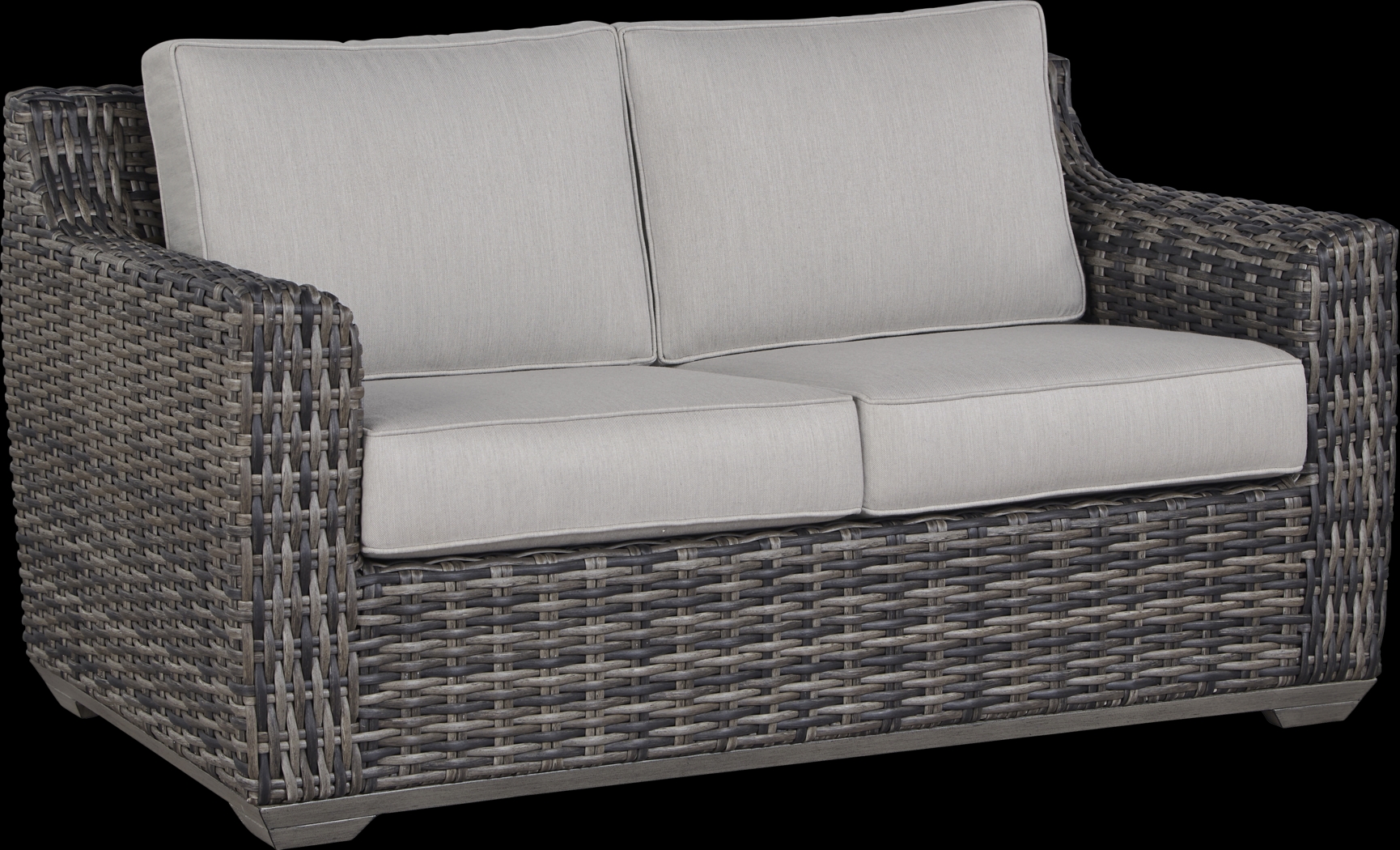 Cindy Crawford Home Montecello Gray 4 Pc Fire Pit Set with Silver Cushions - Thumbnail - Image 7