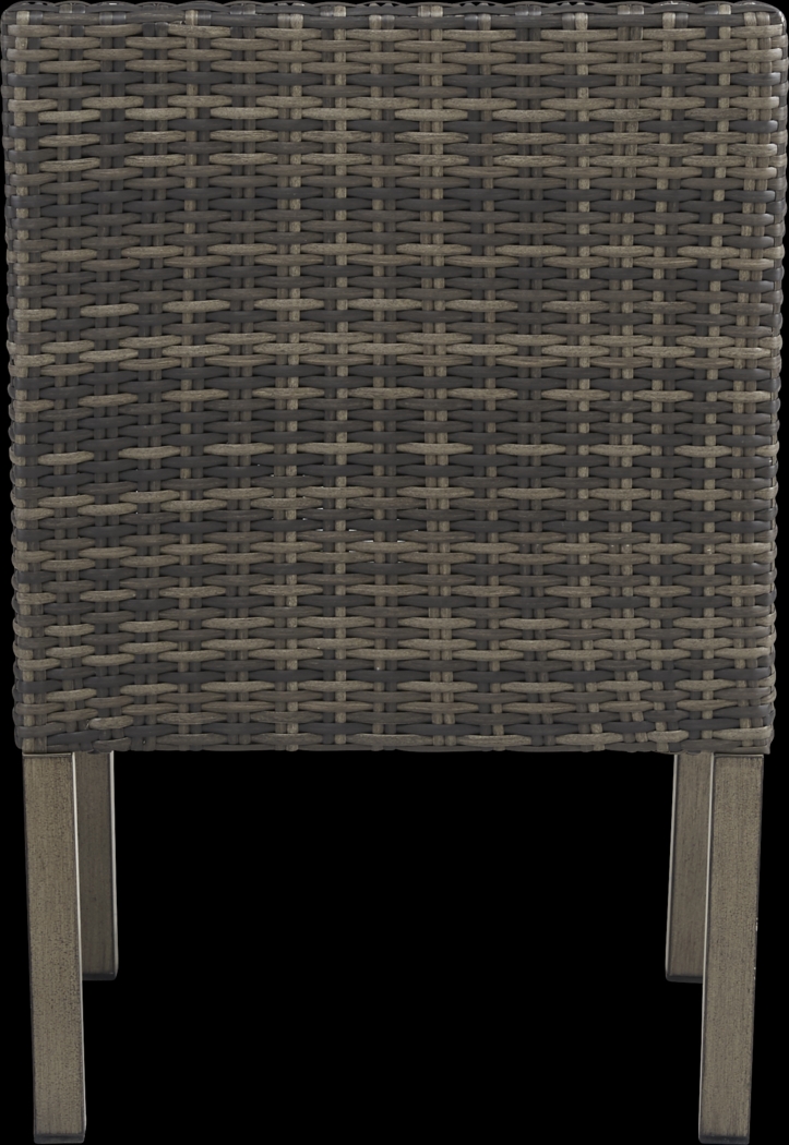 Montecello Gray 9 Pc 105 in. Rectangle Outdoor Dining Set with Mist Cushions - Thumbnail - Image 8