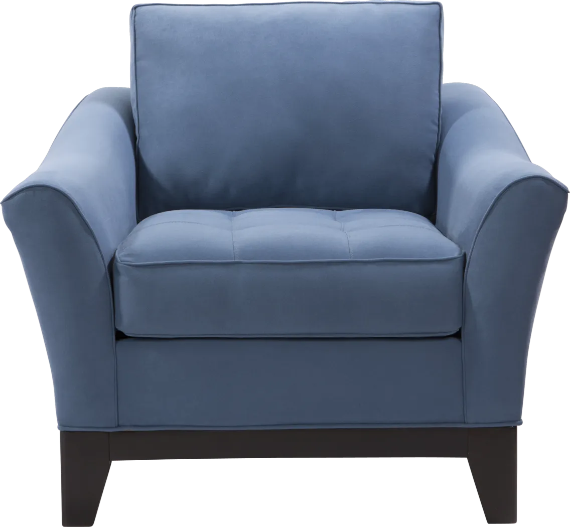 Cindy Crawford Home Newport Cove Indigo Chair - Thumbnail - Image 2