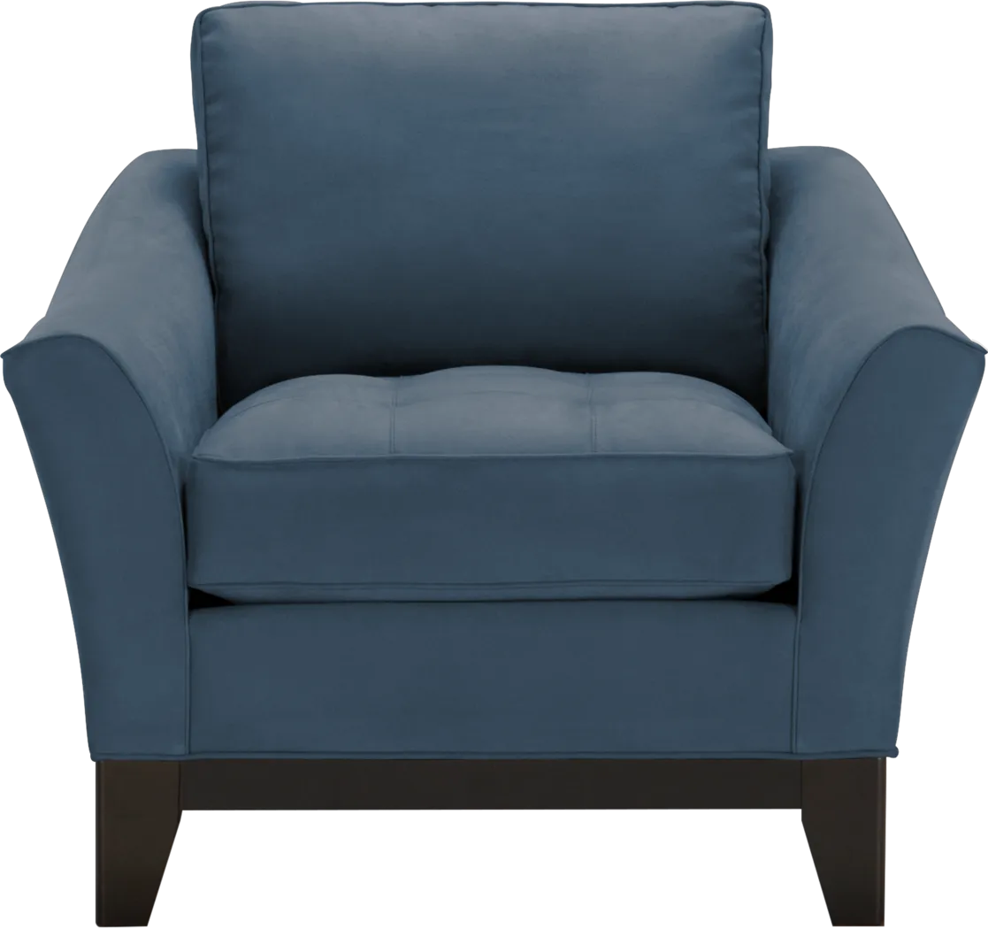 Cindy Crawford Home Newport Cove Indigo Chair - Thumbnail - Image 1