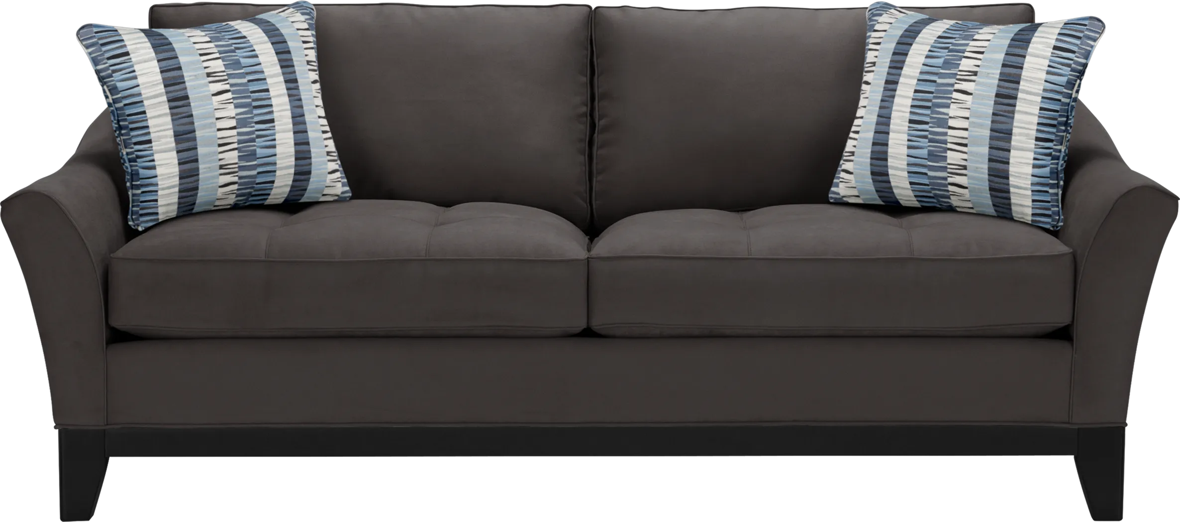 Cindy Crawford Home Newport Cove Slate Sofa - Thumbnail - Image 1