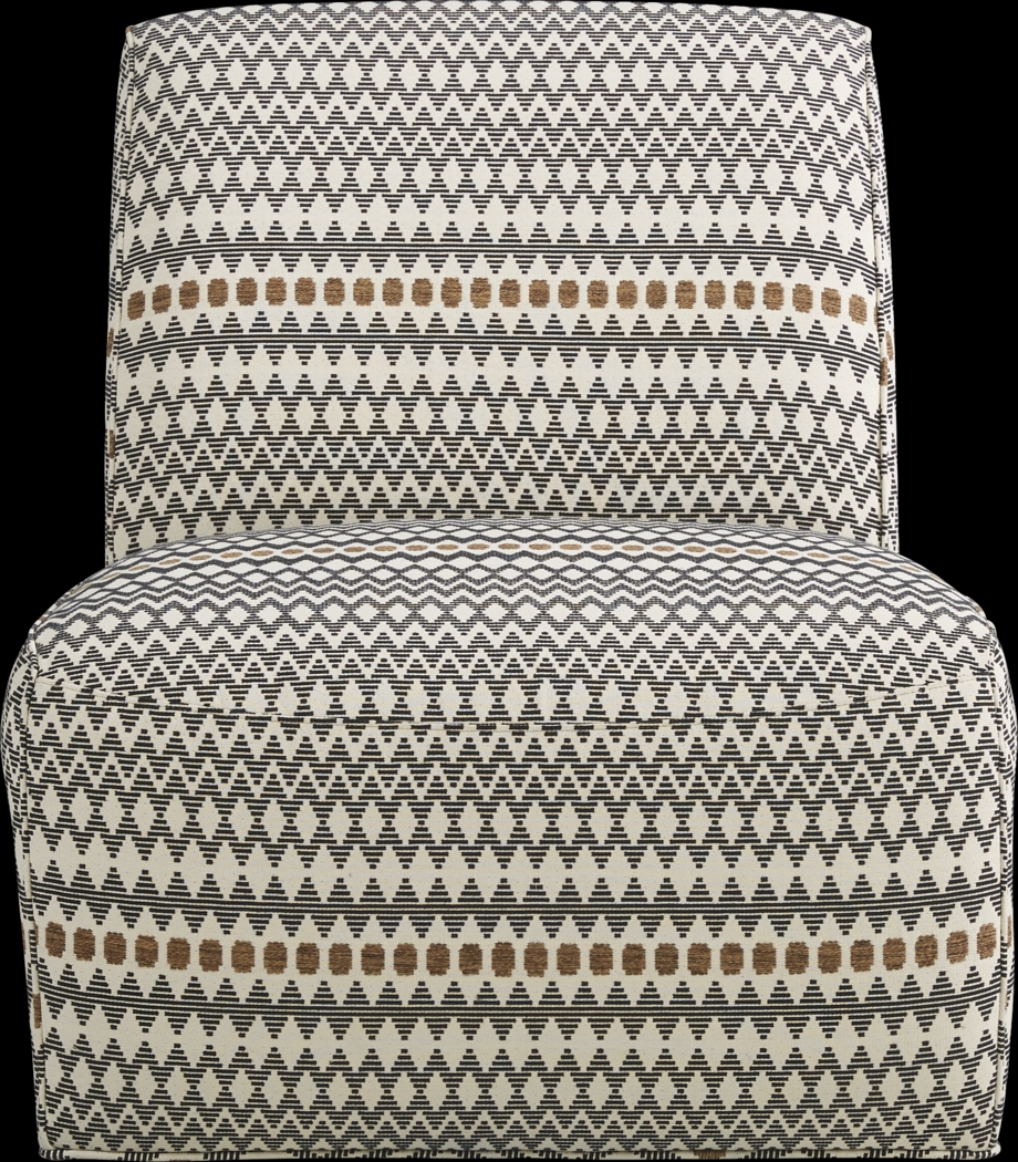 Nichols Park Beige Accent Chair - Thumbnail - Image 2