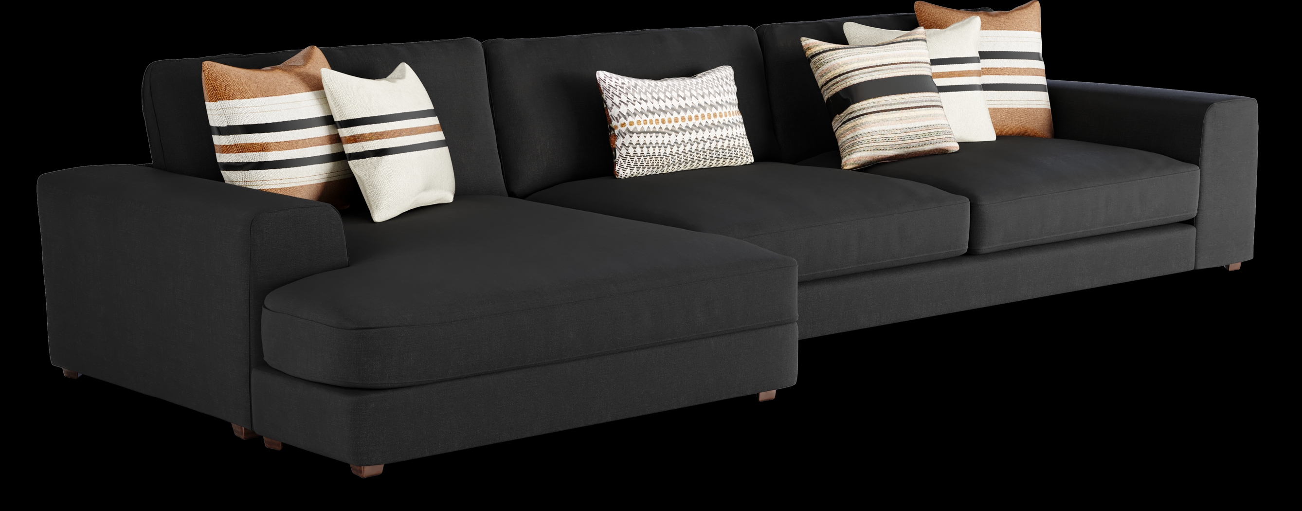 Nichols Park Onyx 2 Pc Sectional - Thumbnail - Image 3