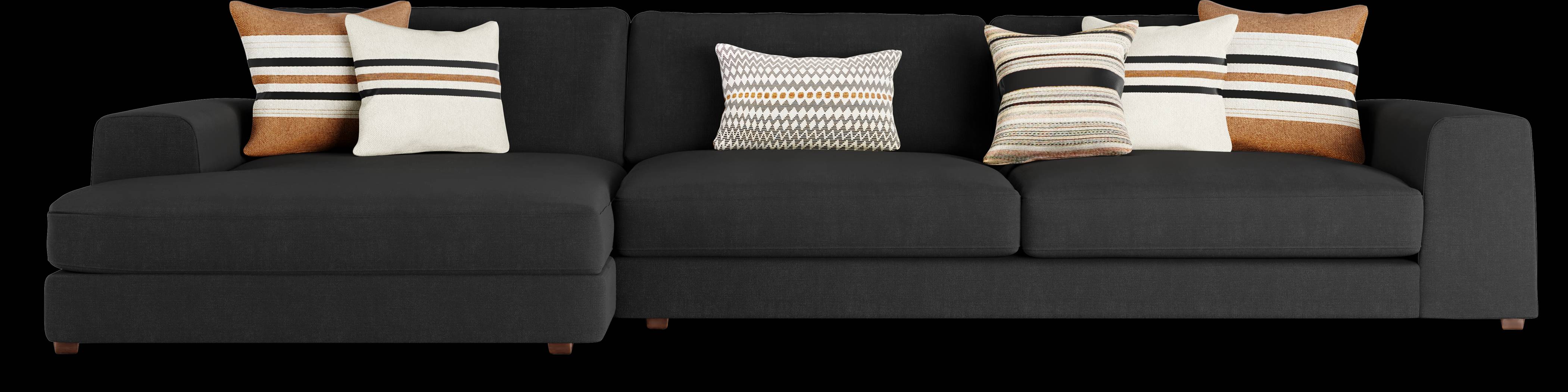 Nichols Park Onyx 2 Pc Sectional - Thumbnail - Image 1