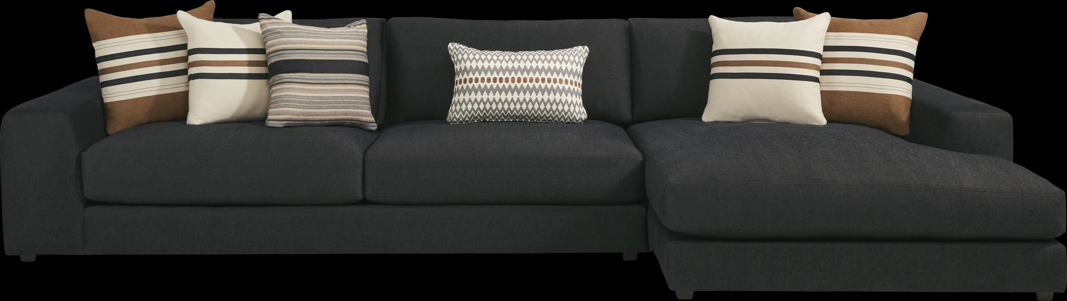 Nichols Park Onyx 2 Pc Sectional - Thumbnail - Image 1