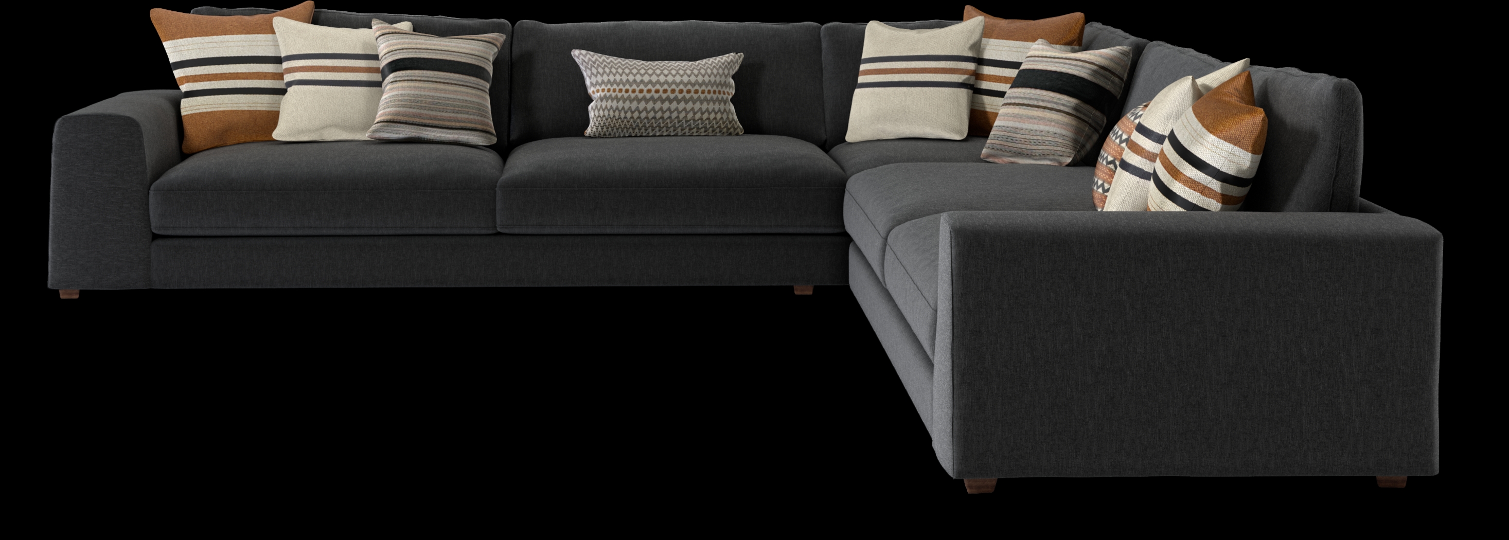 Nichols Park Onyx 3 Pc Sectional - Thumbnail - Image 3