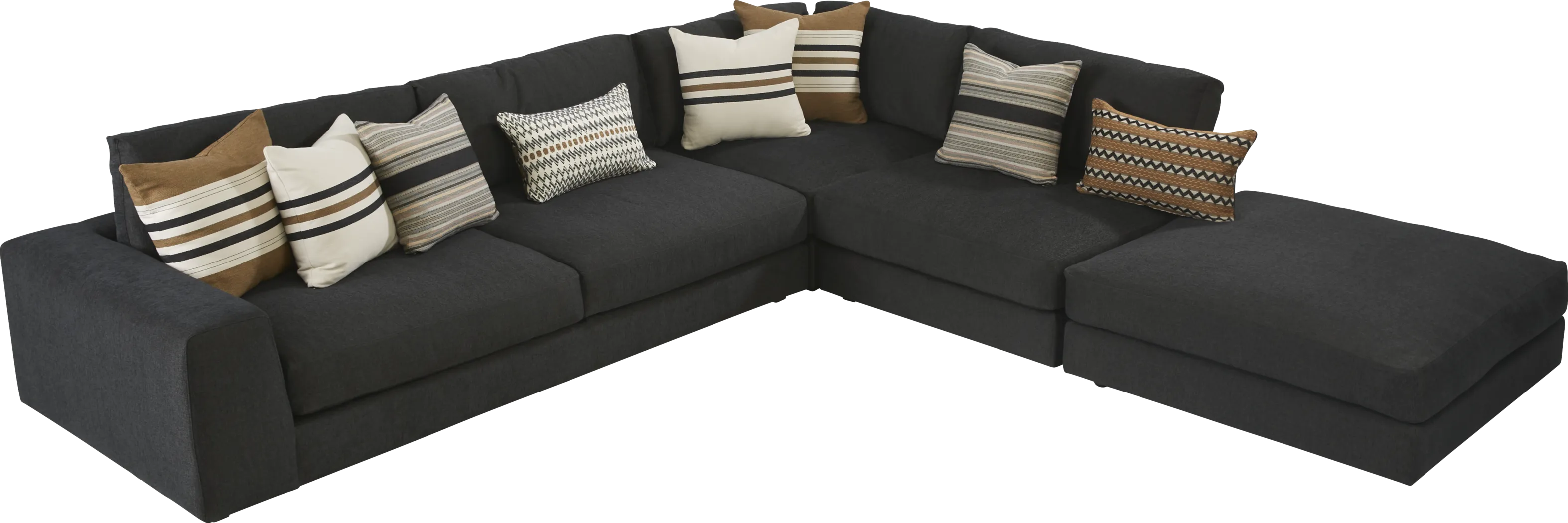 Nichols Park Onyx 4 Pc Sectional - Thumbnail - Image 3