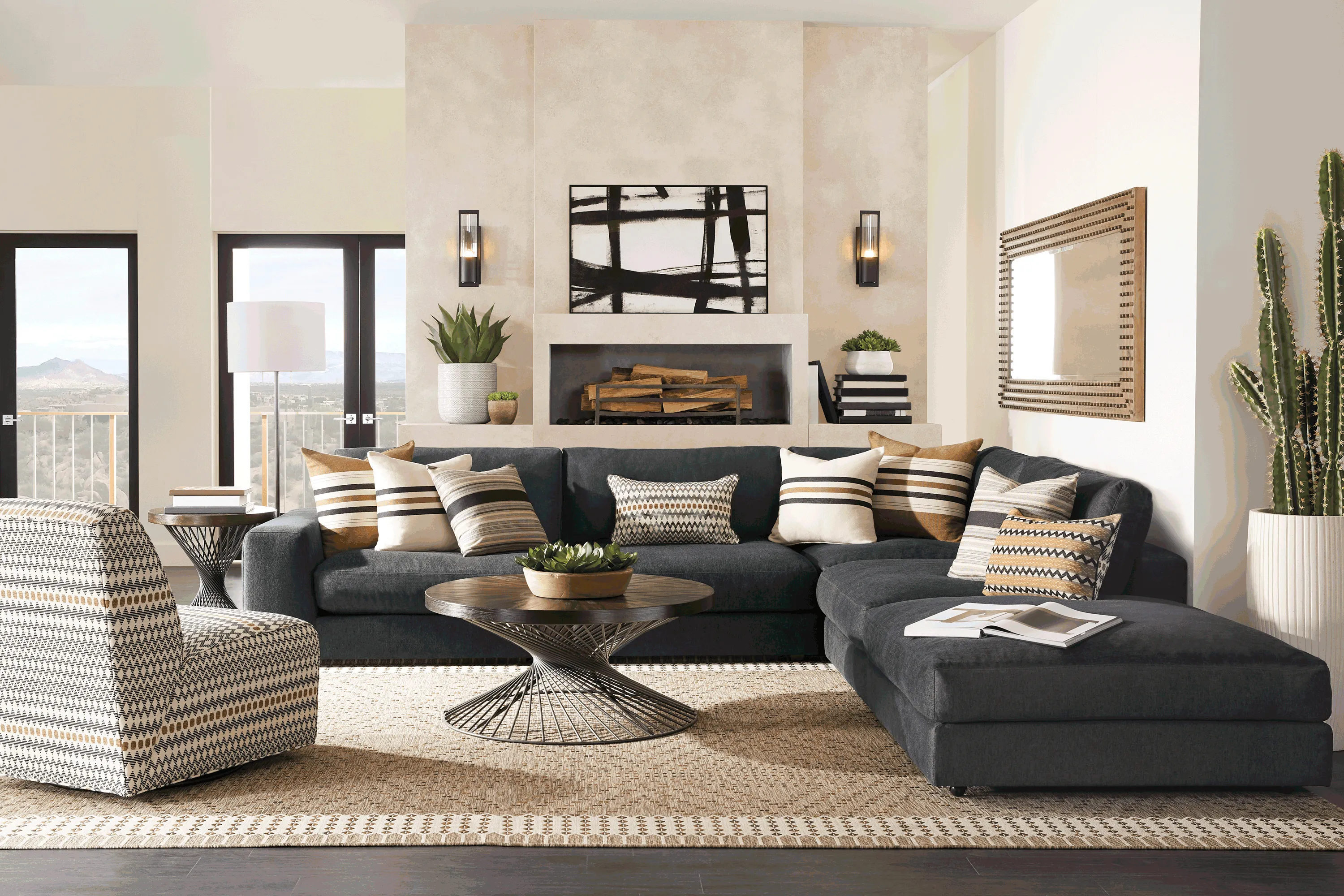 Nichols Park Onyx 4 Pc Sectional - Thumbnail - Image 2