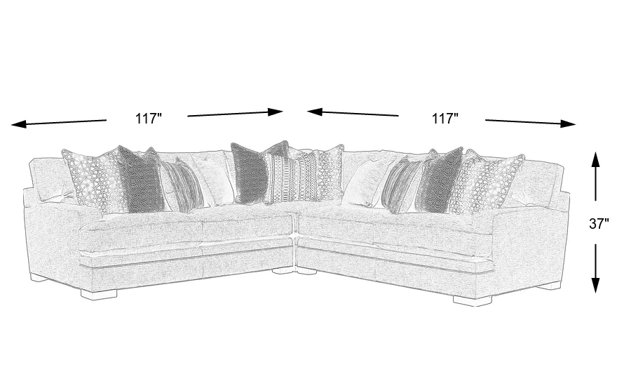 Dimension Image. Please refer to the Dimension Tab on this page for dimension details.