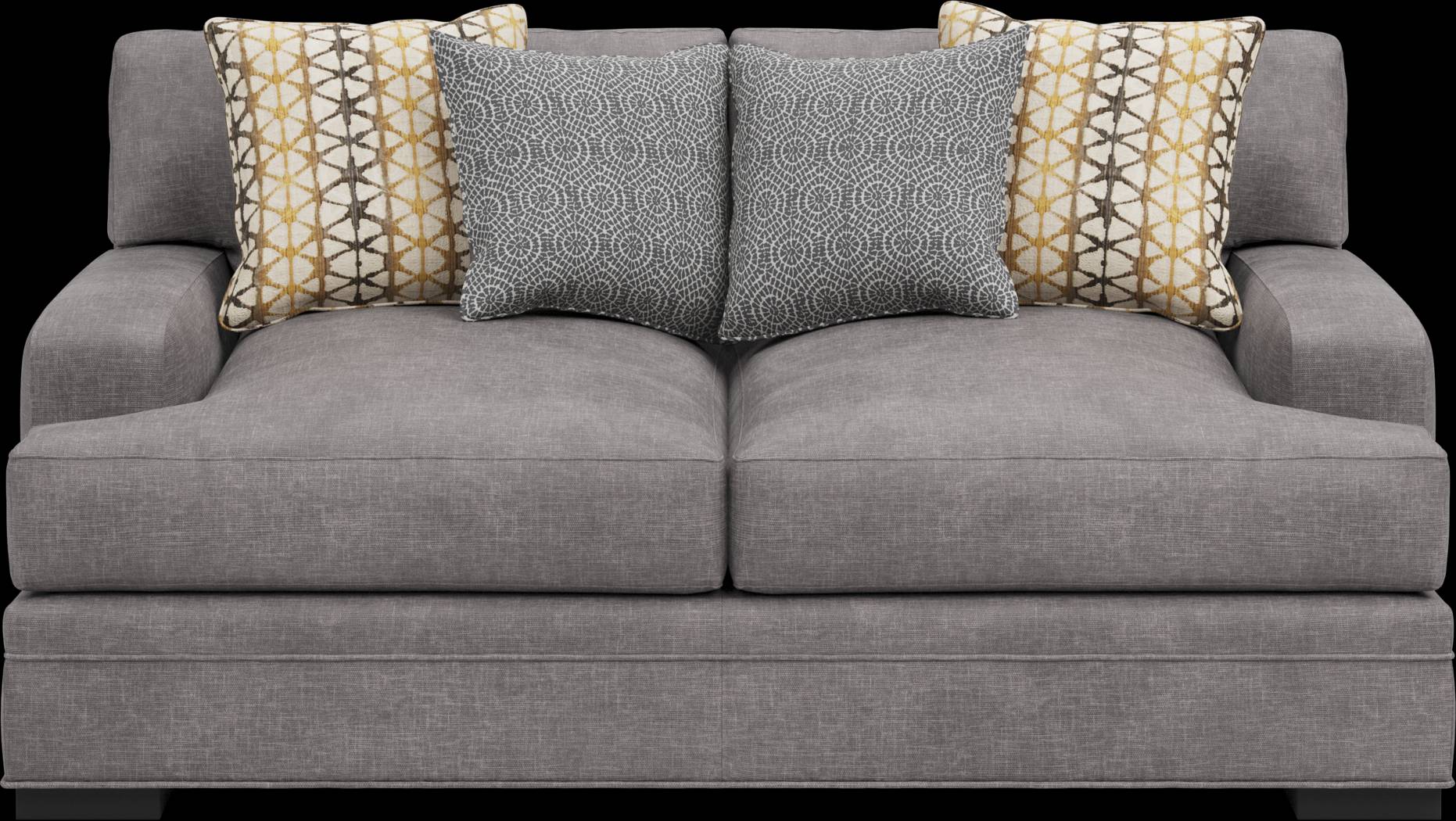 Palm Springs Silver 7 Pc Living Room - Thumbnail - Image 6