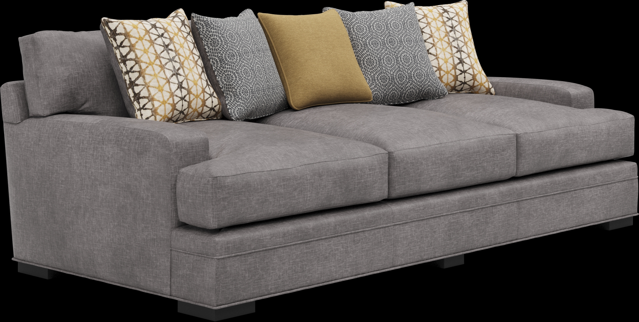 Palm Springs Silver 7 Pc Living Room - Thumbnail - Image 3