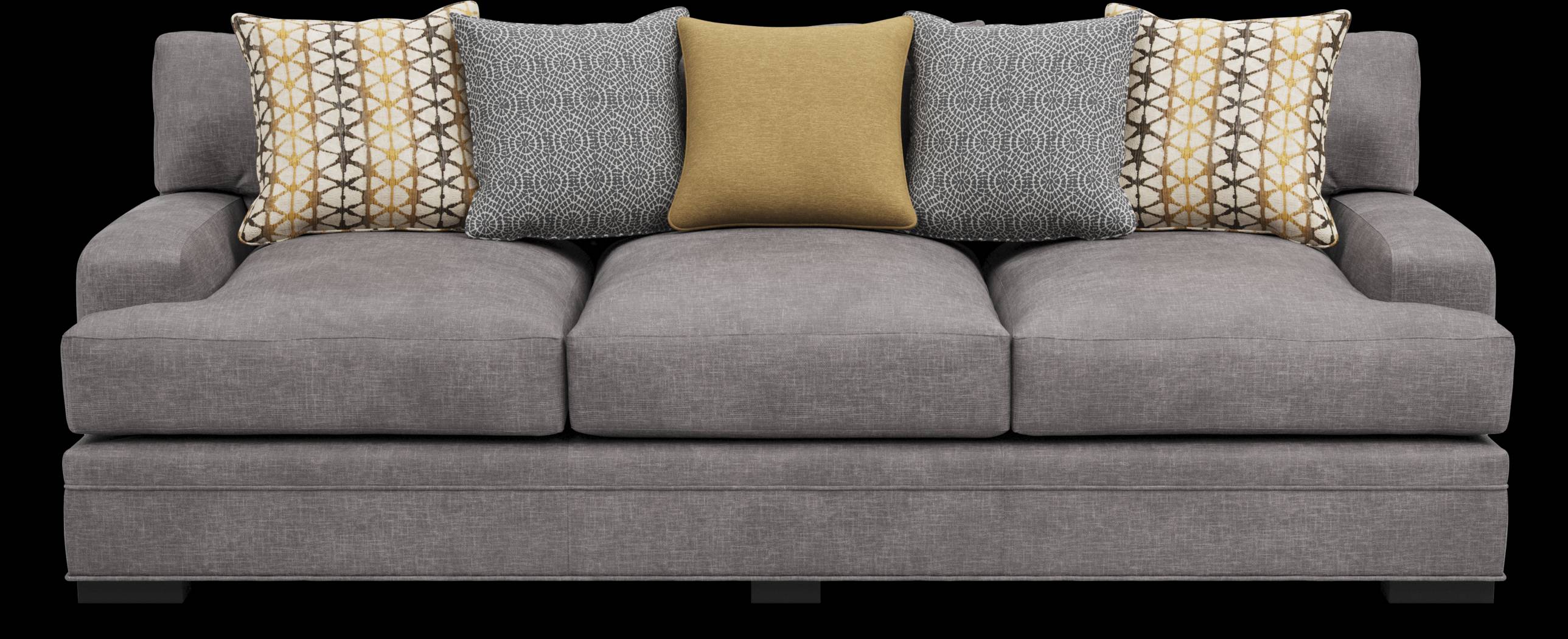 Palm Springs Silver 7 Pc Living Room - Thumbnail - Image 2