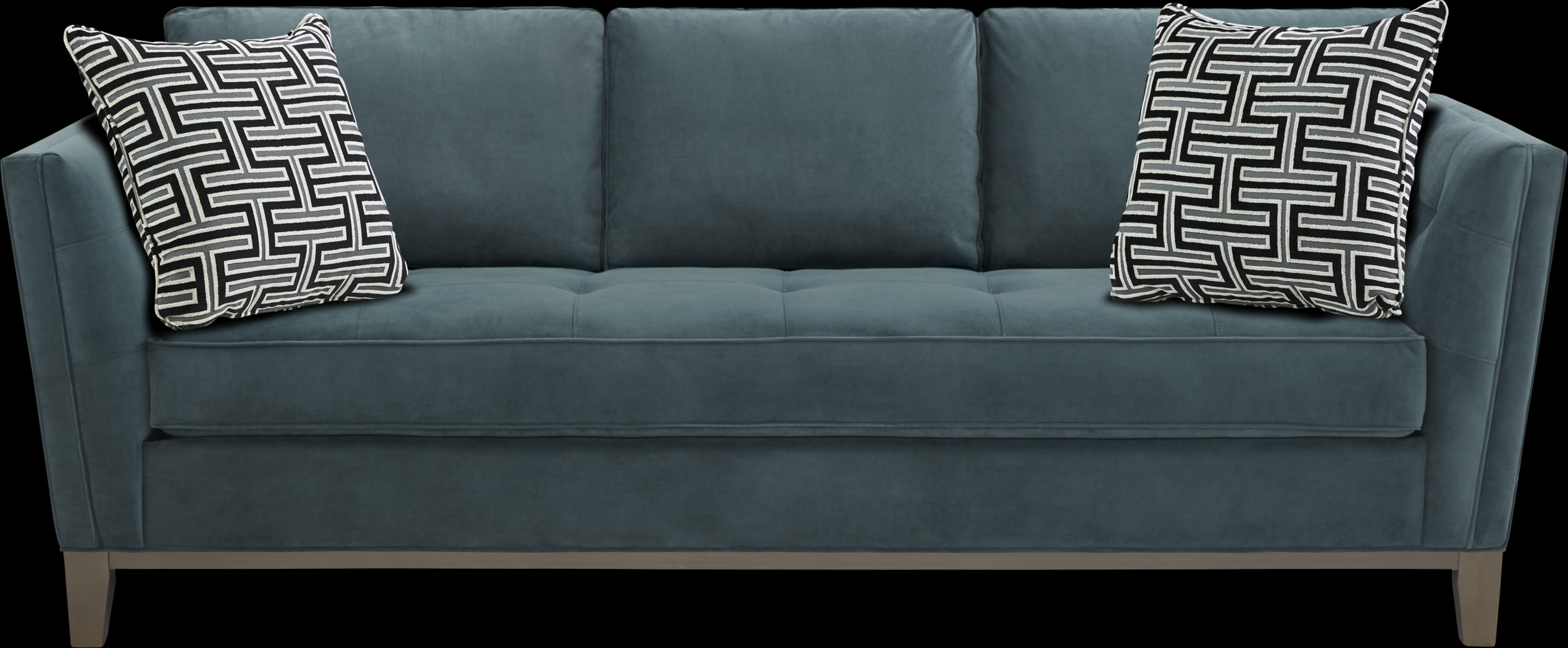 Cindy Crawford Home Park Boulevard Evergreen Plush Sleeper - Thumbnail - Image 1