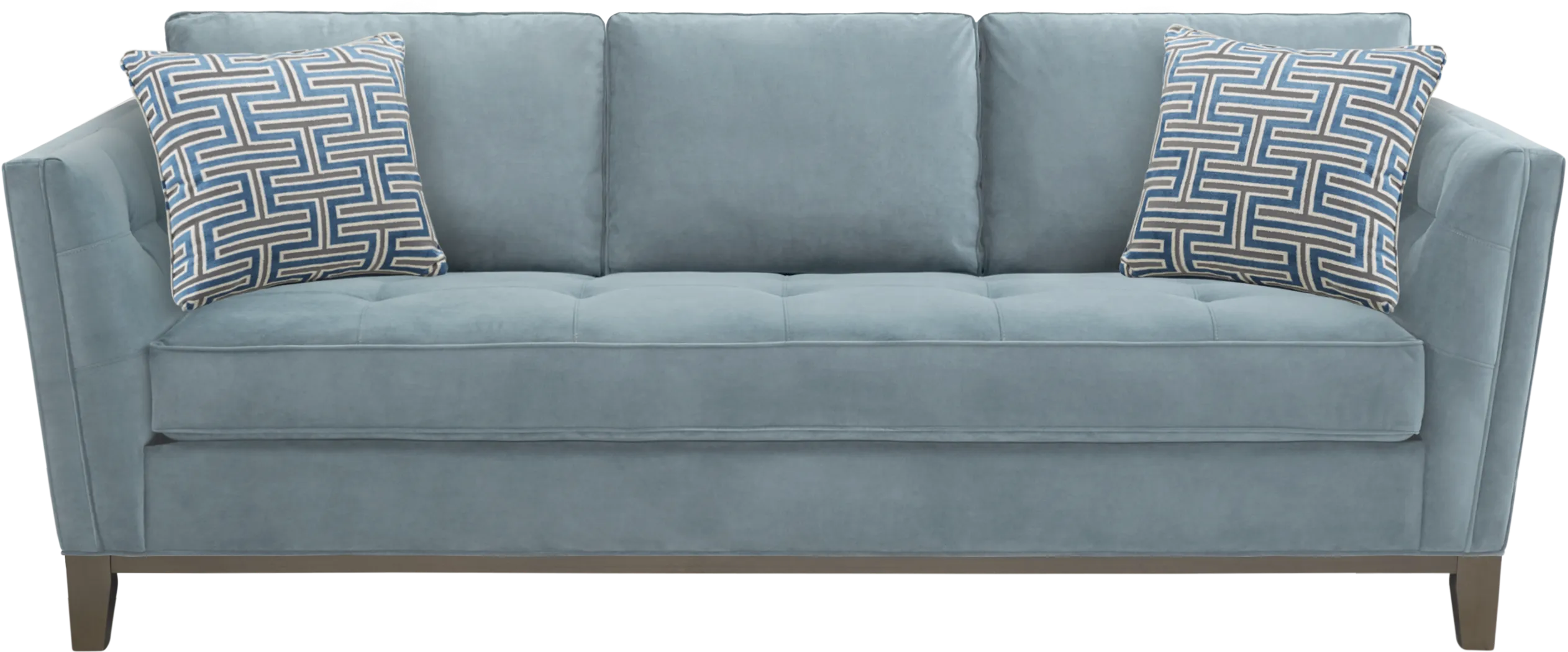 Cindy Crawford Home Park Boulevard Ocean Sofa - Thumbnail - Image 1