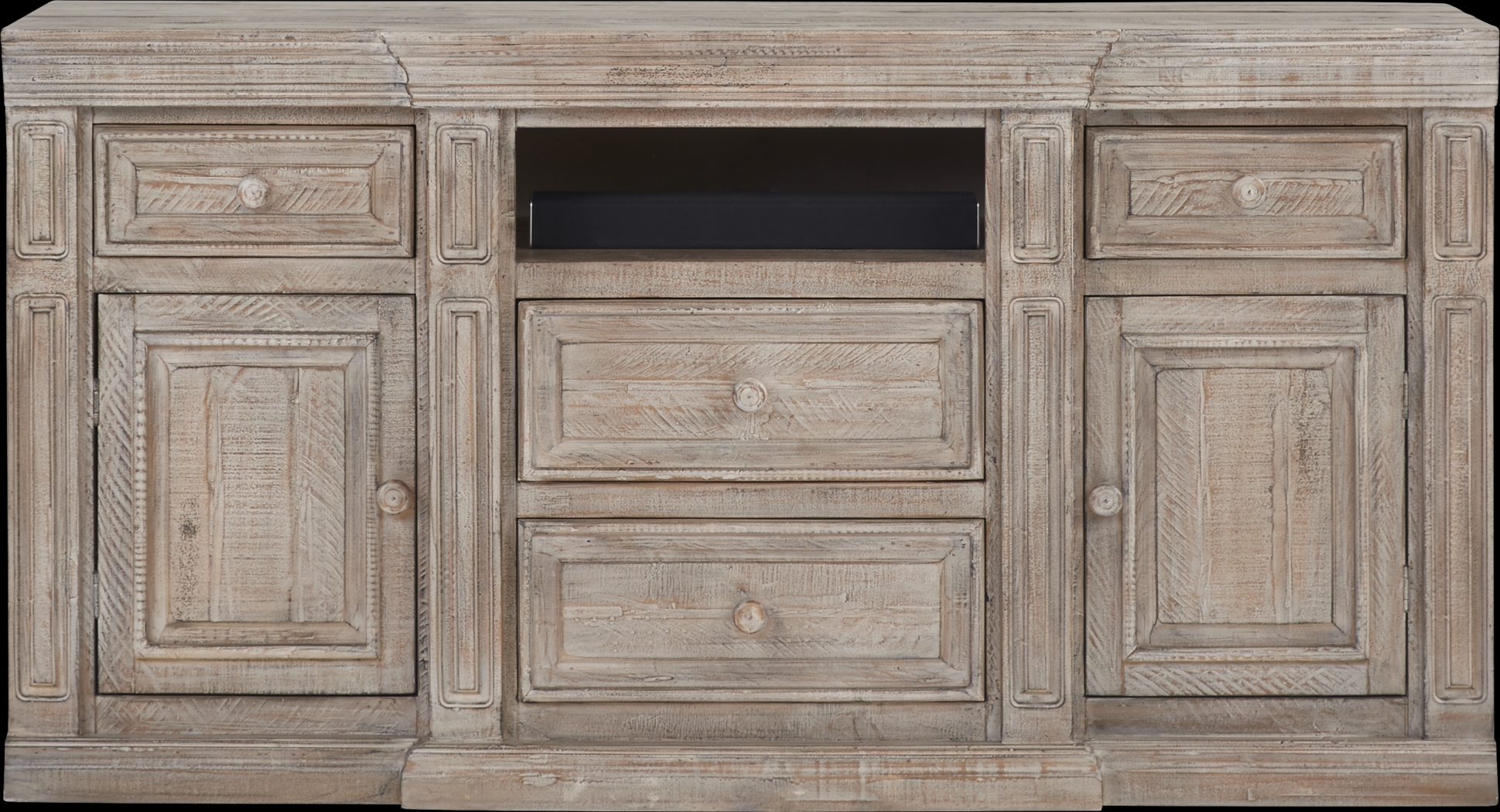 Cindy Crawford Home Pine Manor Brown 65 in. Console - Thumbnail - Image 3