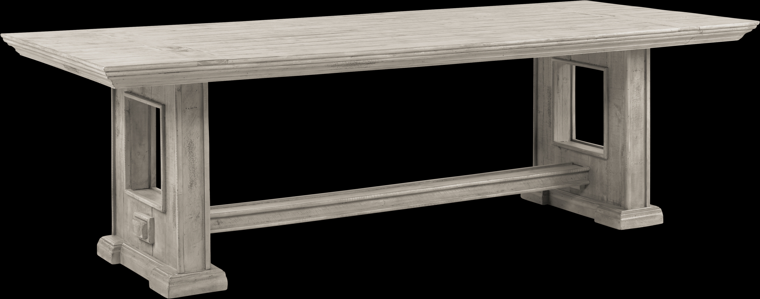 Cindy Crawford Home Pine Manor Brown 102 in. Dining Table - Thumbnail - Image 1