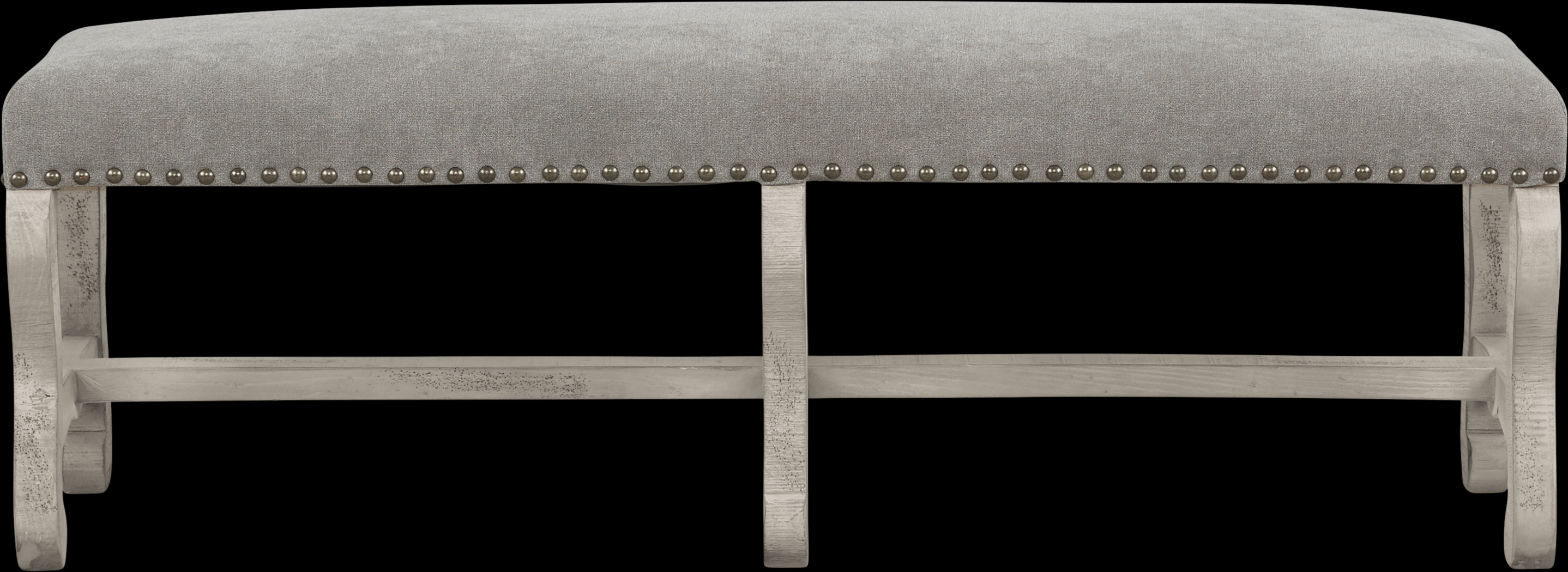 Cindy Crawford Home Pine Manor Brown Upholstered Dining Bench - Thumbnail - Image 2