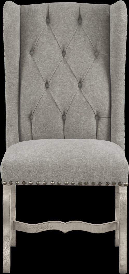 Cindy Crawford Home Pine Manor Brown Wingback Side Chair - Thumbnail - Image 2