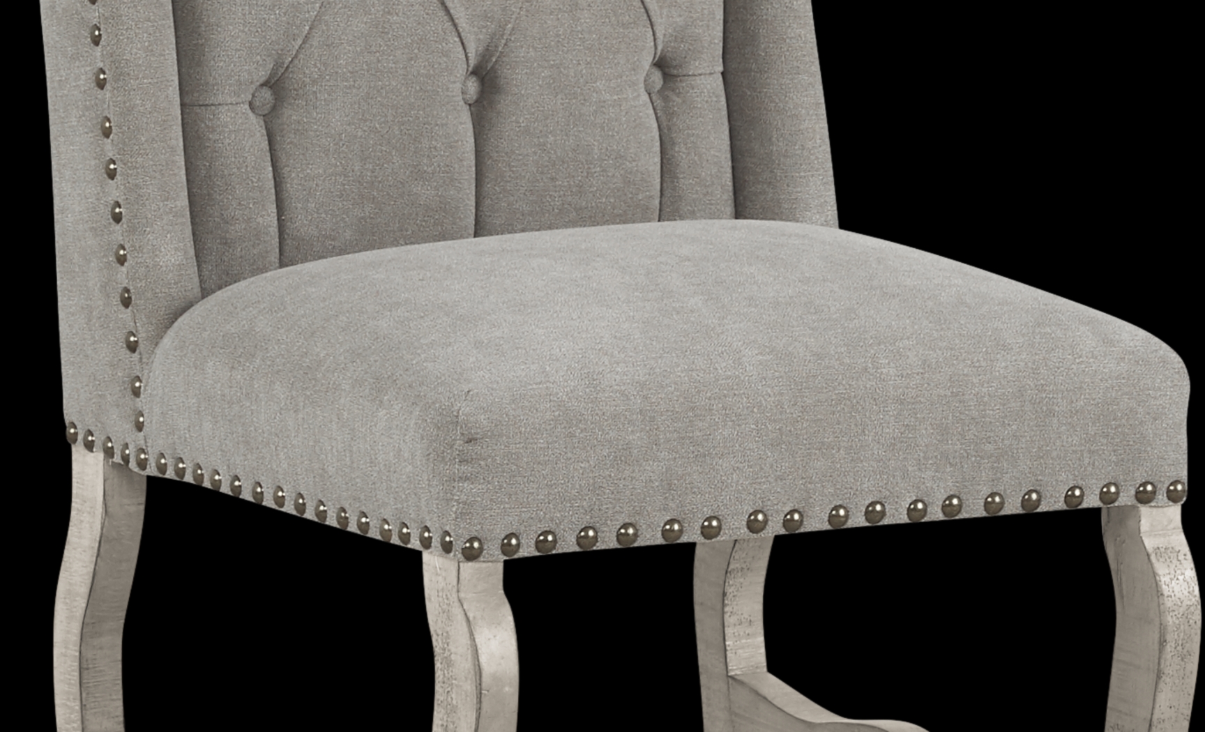 Cindy Crawford Home Pine Manor Brown Wingback Side Chair - Thumbnail - Image 3