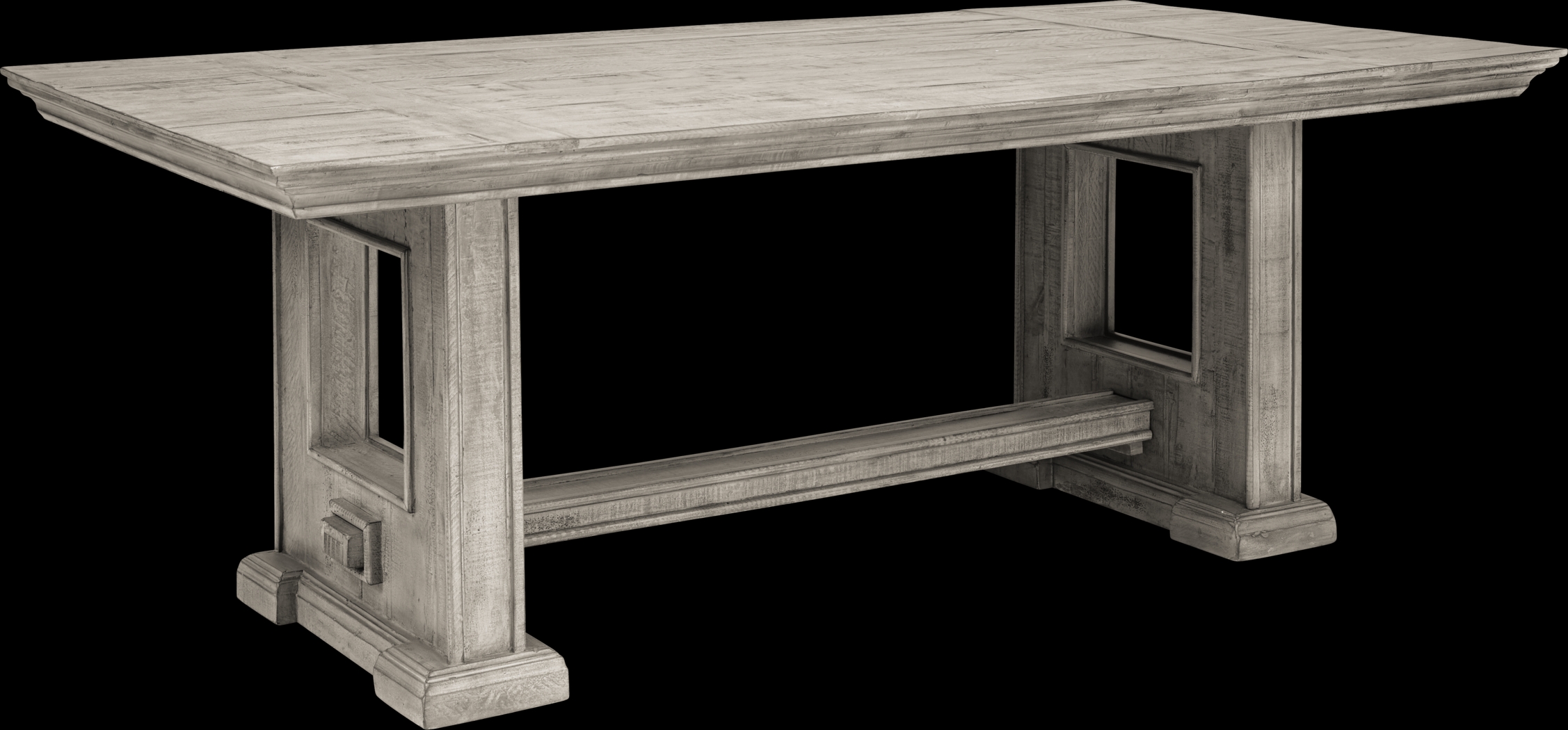 Cindy Crawford Home Pine Manor Gray 7 Pc 85 in. Dining Room - Thumbnail - Image 3