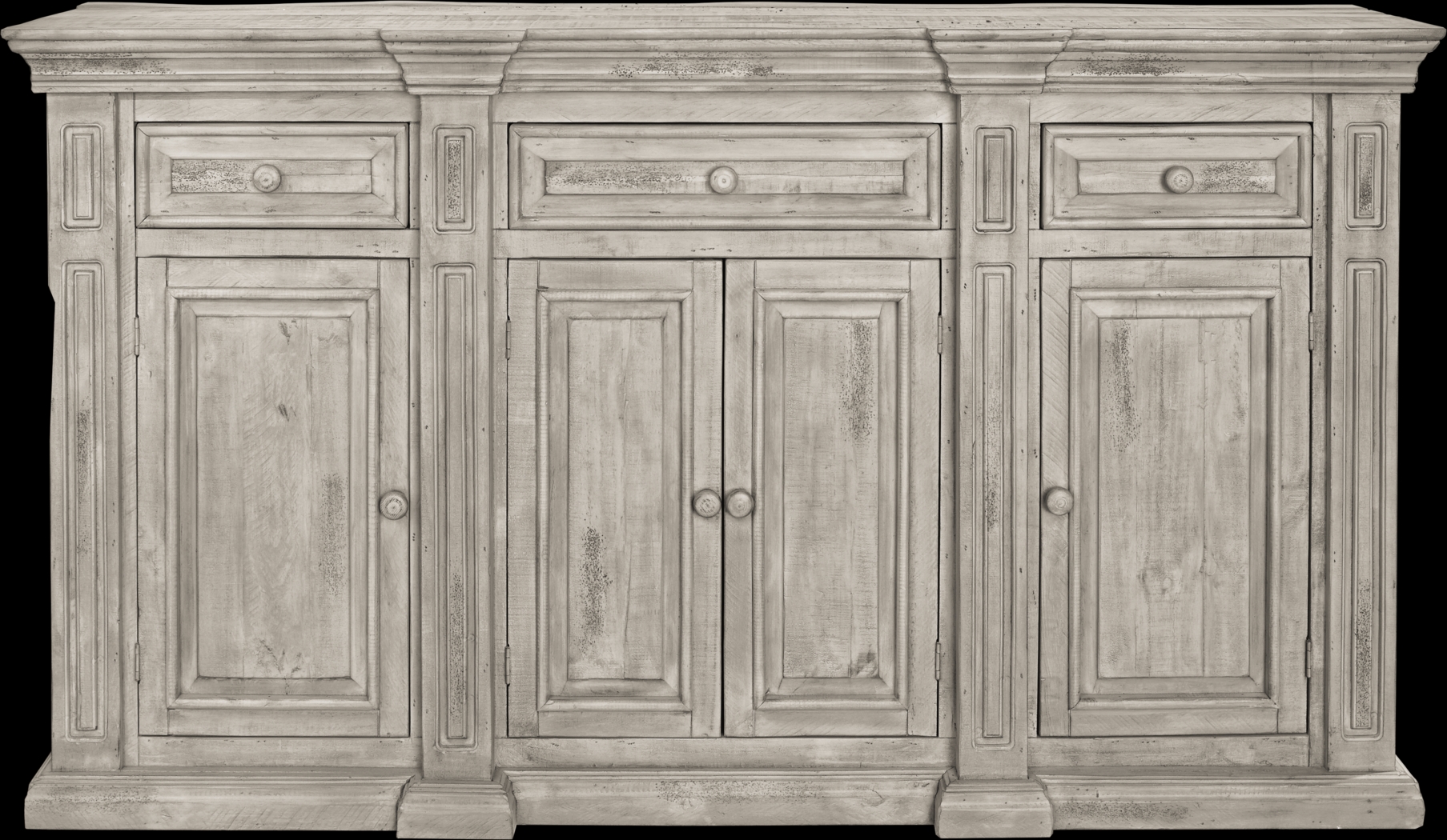 Pine Manor Gray Buffet - Thumbnail - Image 2