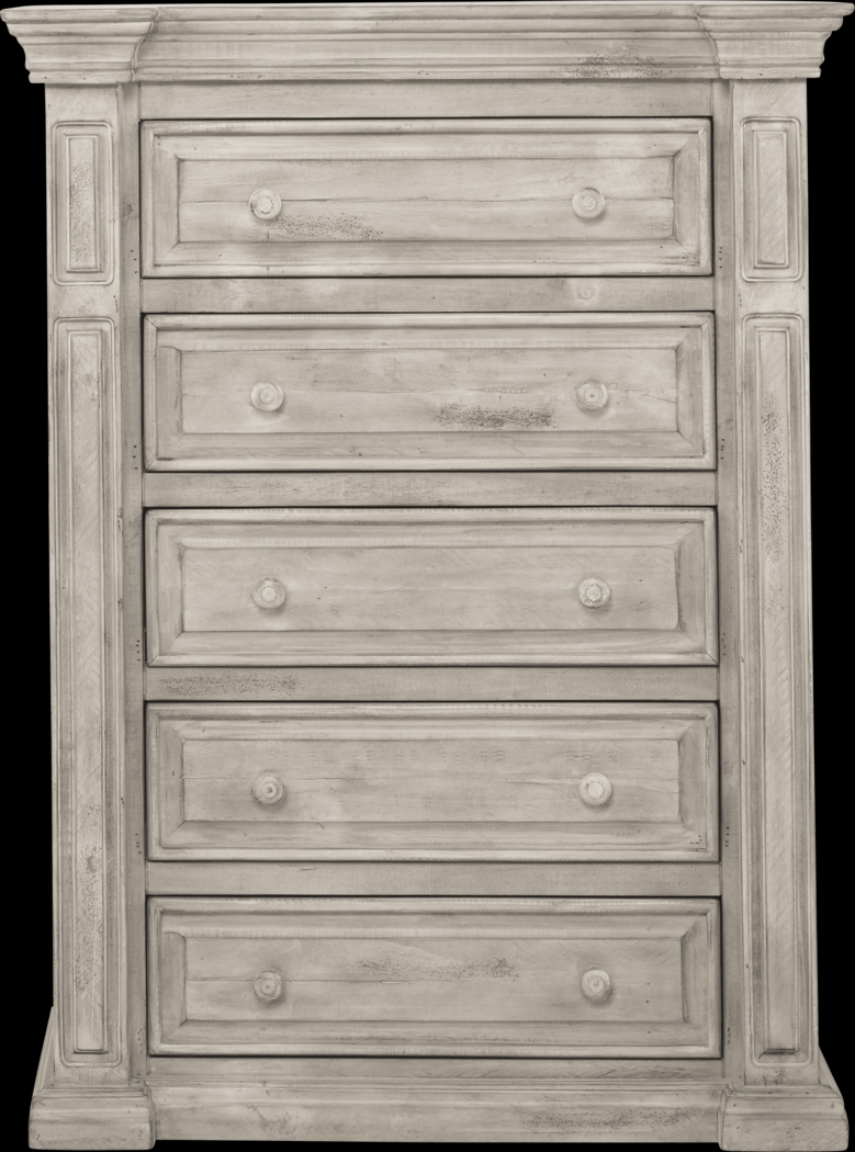 Cindy Crawford Home Pine Manor Gray Chest - Thumbnail - Image 1