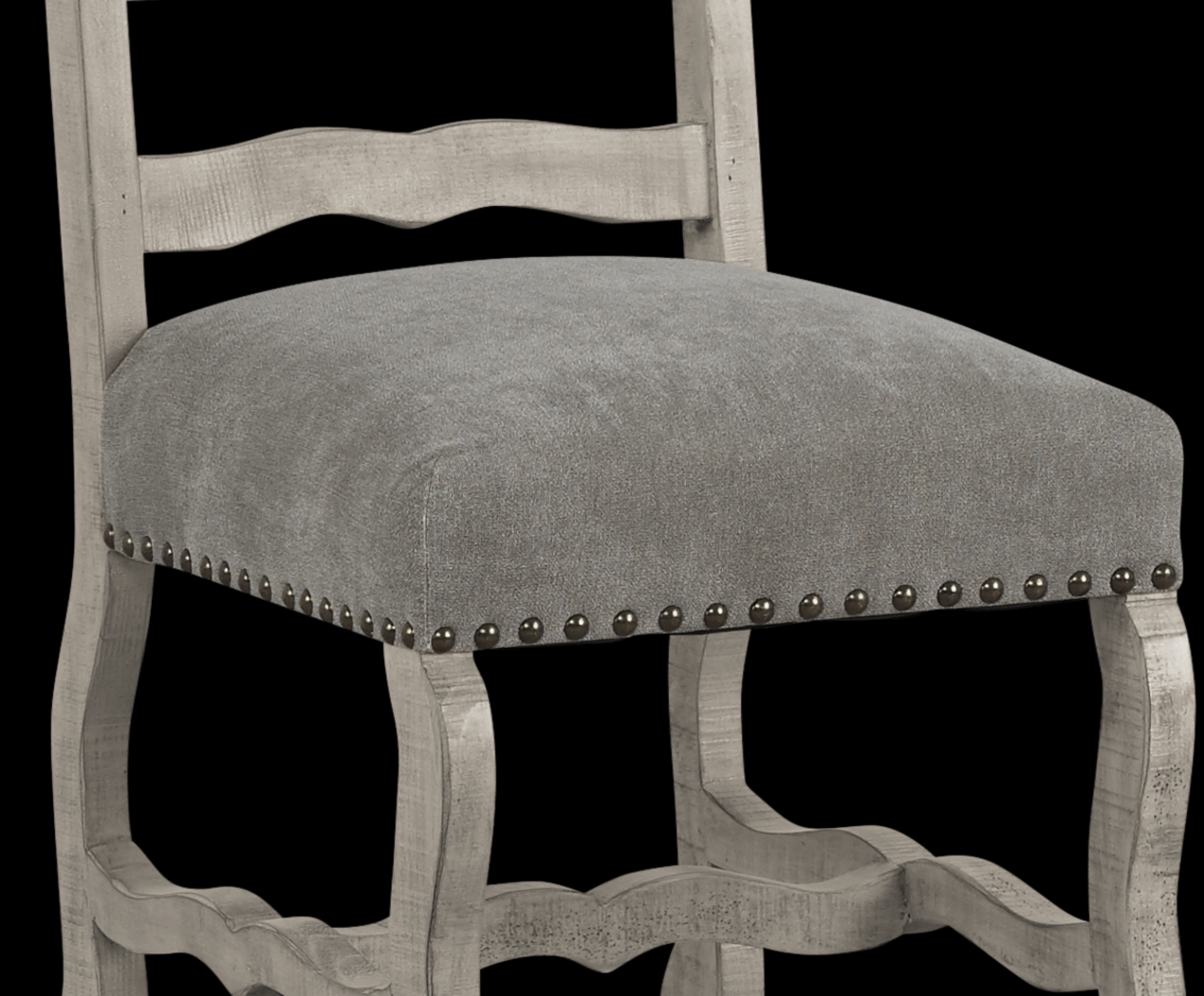 Pine Manor Gray 5 Pc 102 in. Dining Room - Thumbnail - Image 7