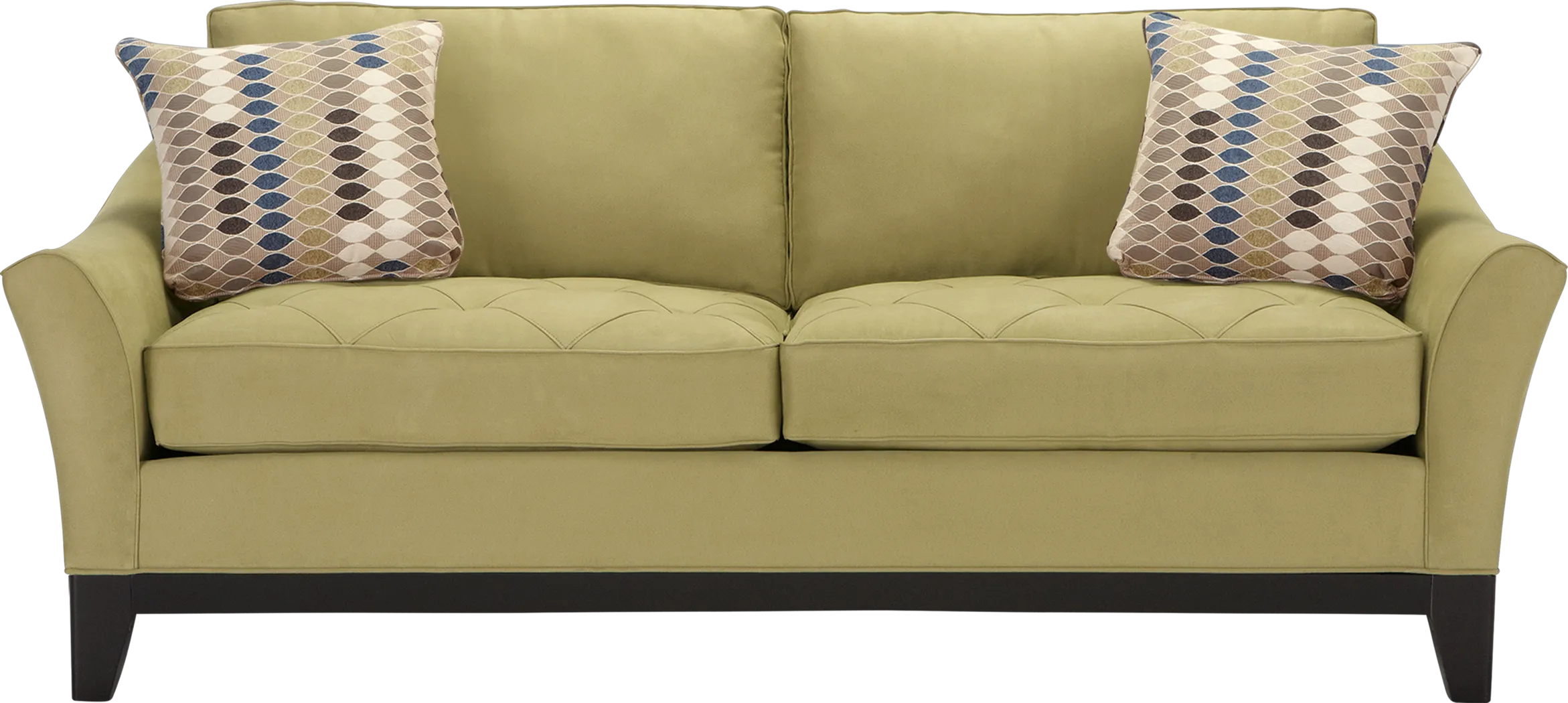Cindy Crawford Home Rosemere Wasabi Sofa - Thumbnail - Image 1