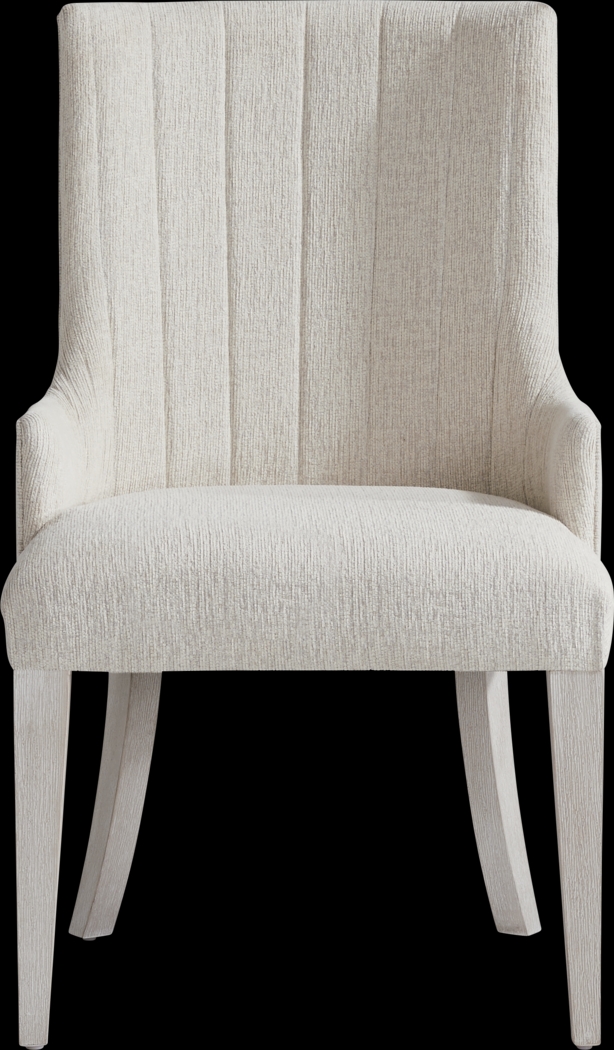 Royal Park Ivory Upholstered Arm Chair - Thumbnail - Image 2