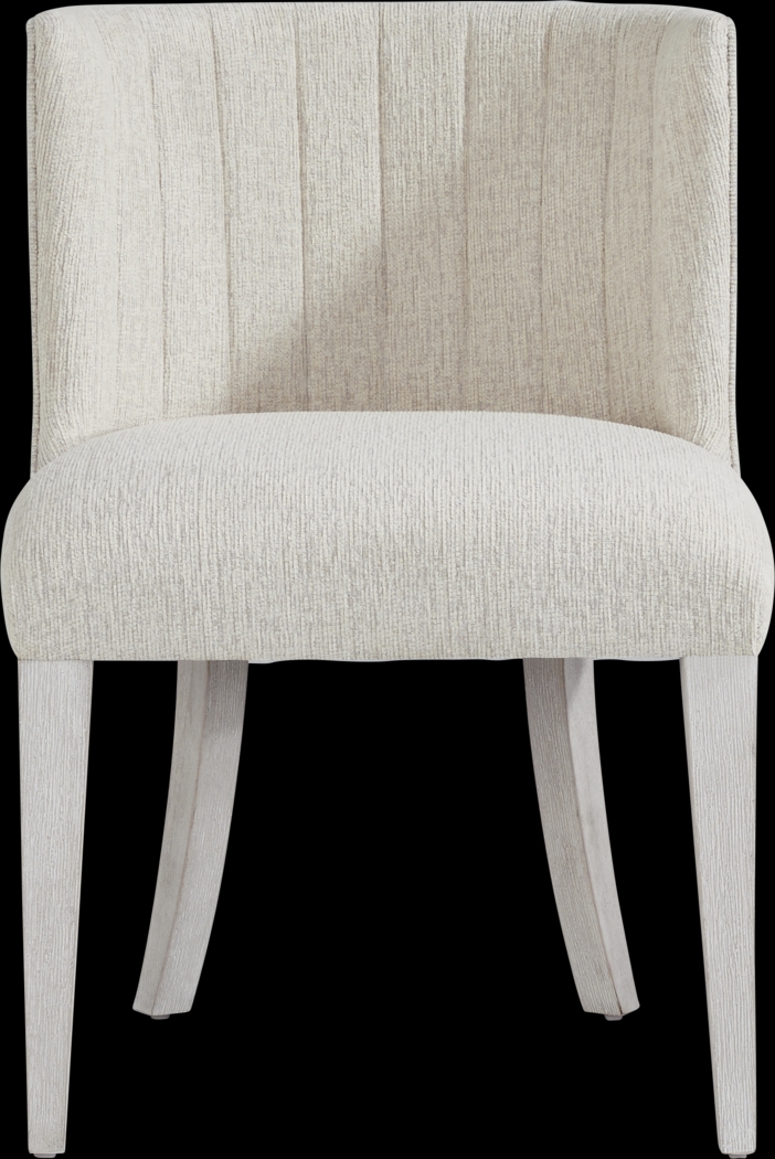 Royal Park Ivory Upholstered Side Chair - Thumbnail - Image 2