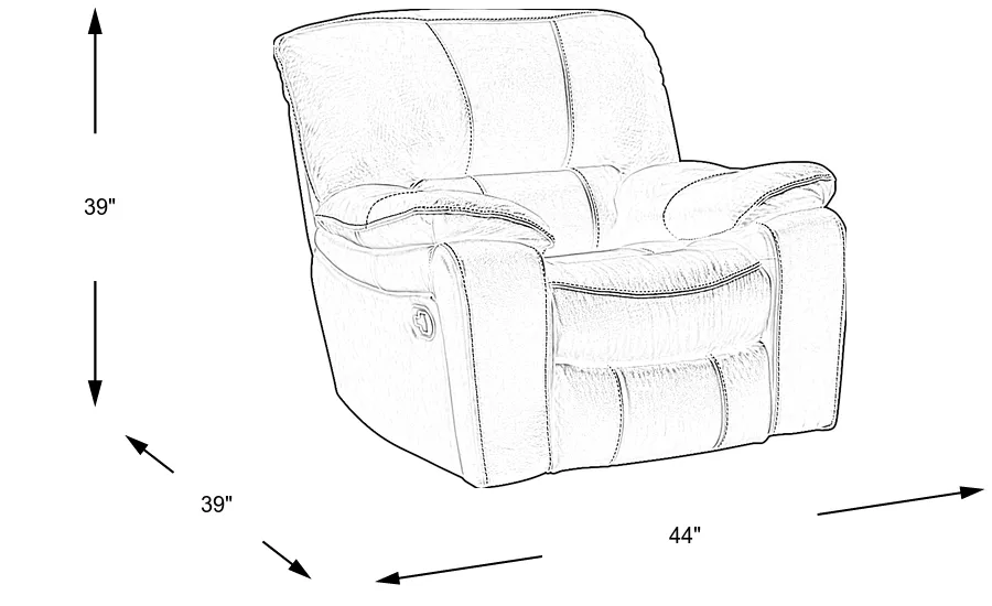 Dimension Image. Please refer to the Dimension Tab on this page for dimension details.