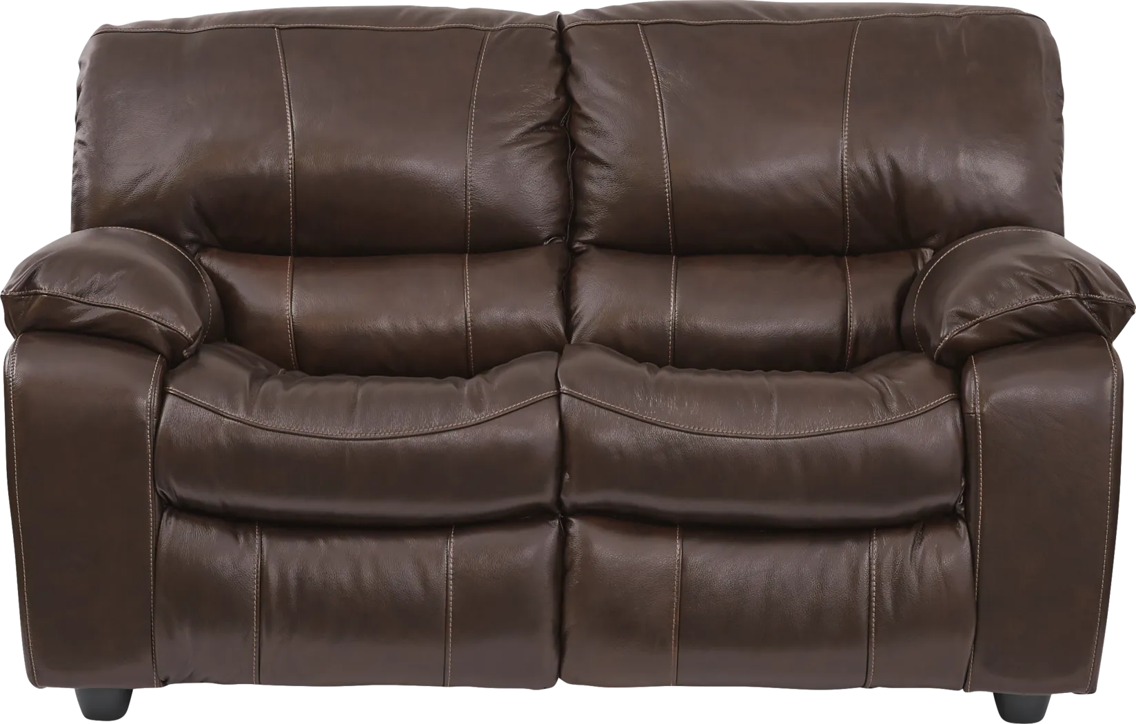 Cindy Crawford Home San Gabriel Brown Leather 6 Pc Living Room with Reclining Sofa - Thumbnail - Image 7