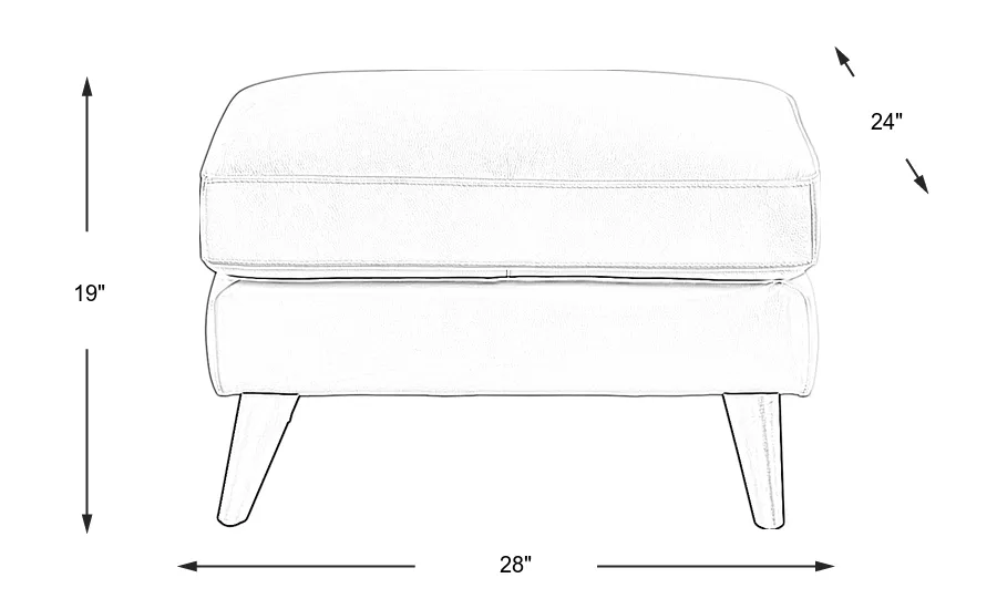 Dimension Image. Please refer to the Dimension Tab on this page for dimension details.