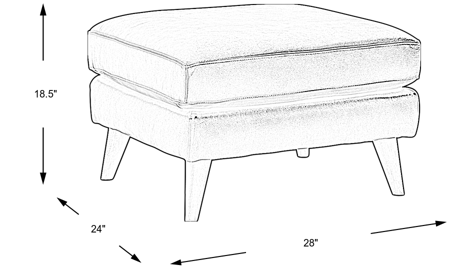 Dimension Image. Please refer to the Dimension Tab on this page for dimension details.