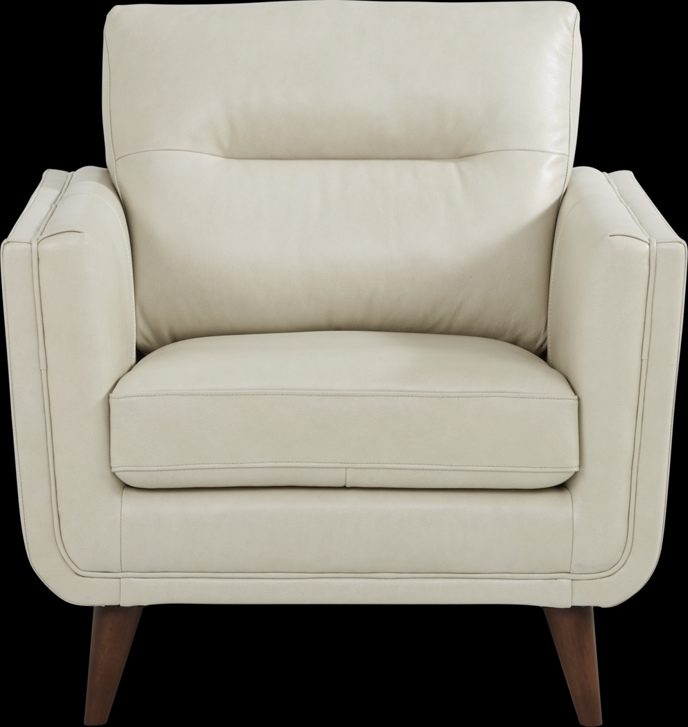 Cindy Crawford Home San Salerno Stone Leather 6 Pc Living Room - Thumbnail - Image 5