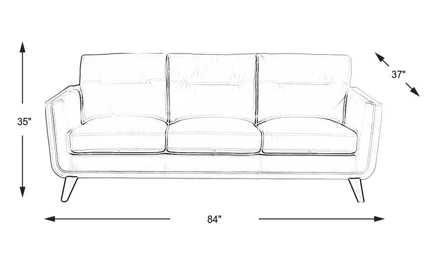 Dimension Image. Please refer to the Dimension Tab on this page for dimension details.
