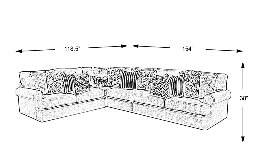 Dimension Image. Please refer to the Dimension Tab on this page for dimension details.