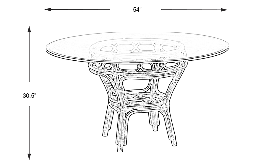 Dimension Image. Please refer to the Dimension Tab on this page for dimension details.