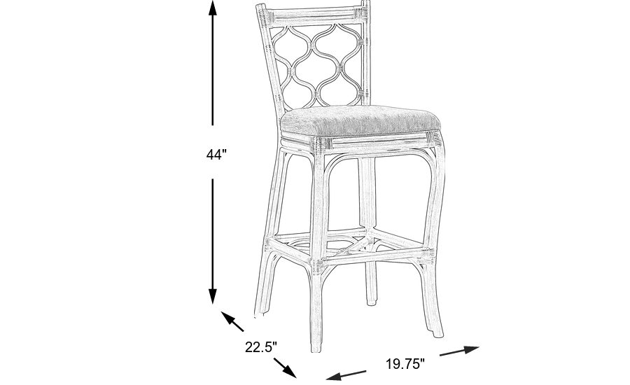 Dimension Image. Please refer to the Dimension Tab on this page for dimension details.