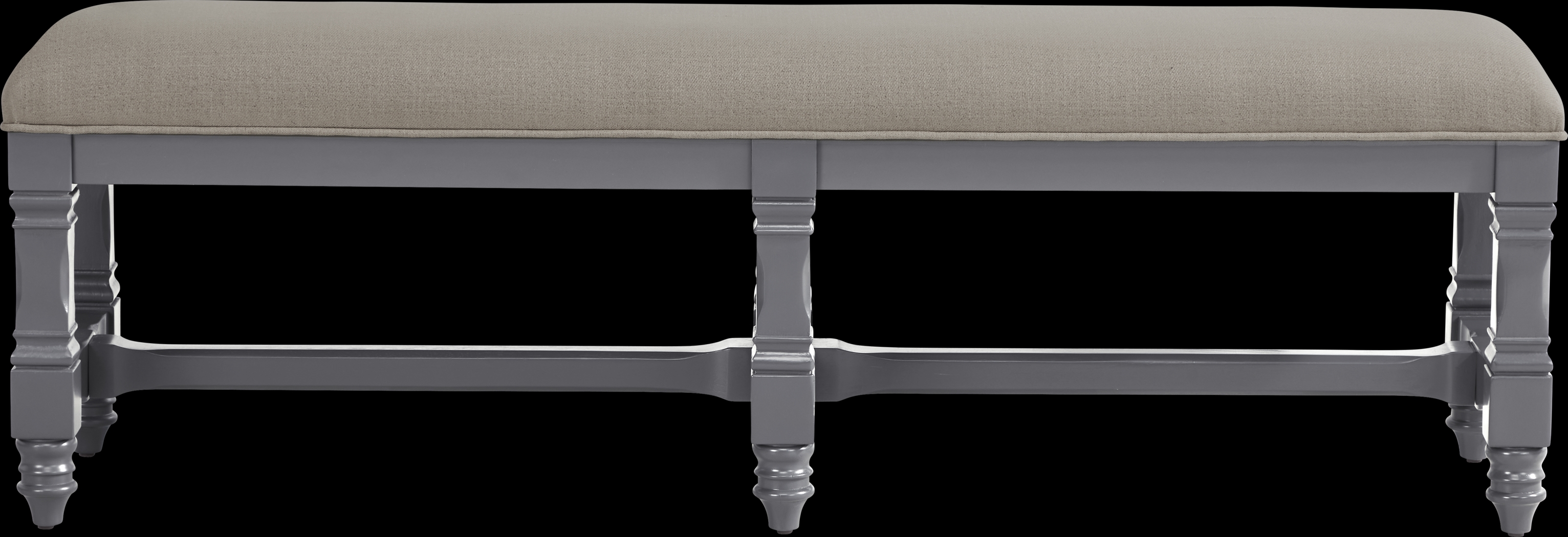 Shorewood Gray Bench - Thumbnail - Image 2