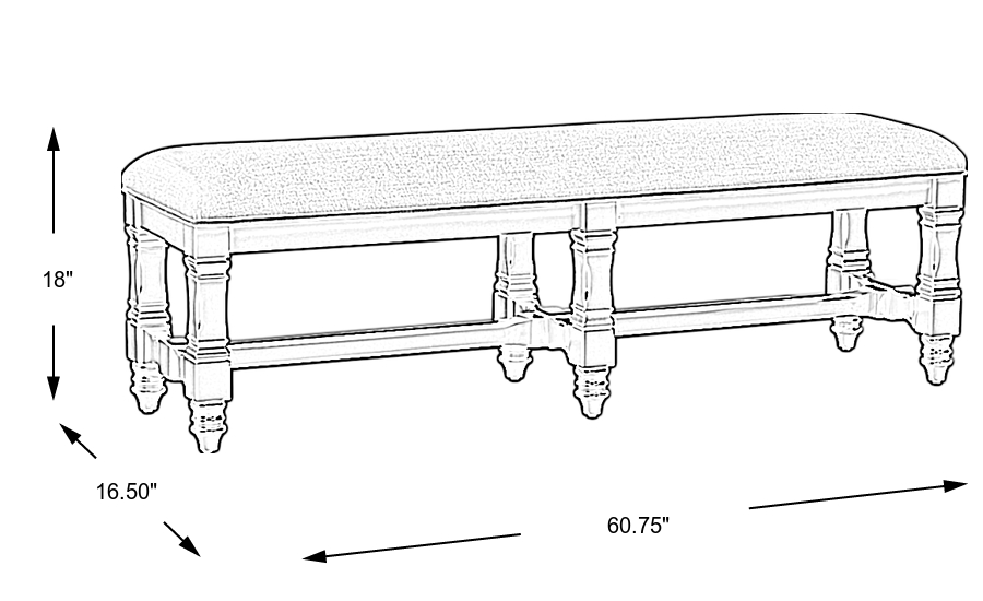 Dimension Image. Please refer to the Dimension Tab on this page for dimension details.